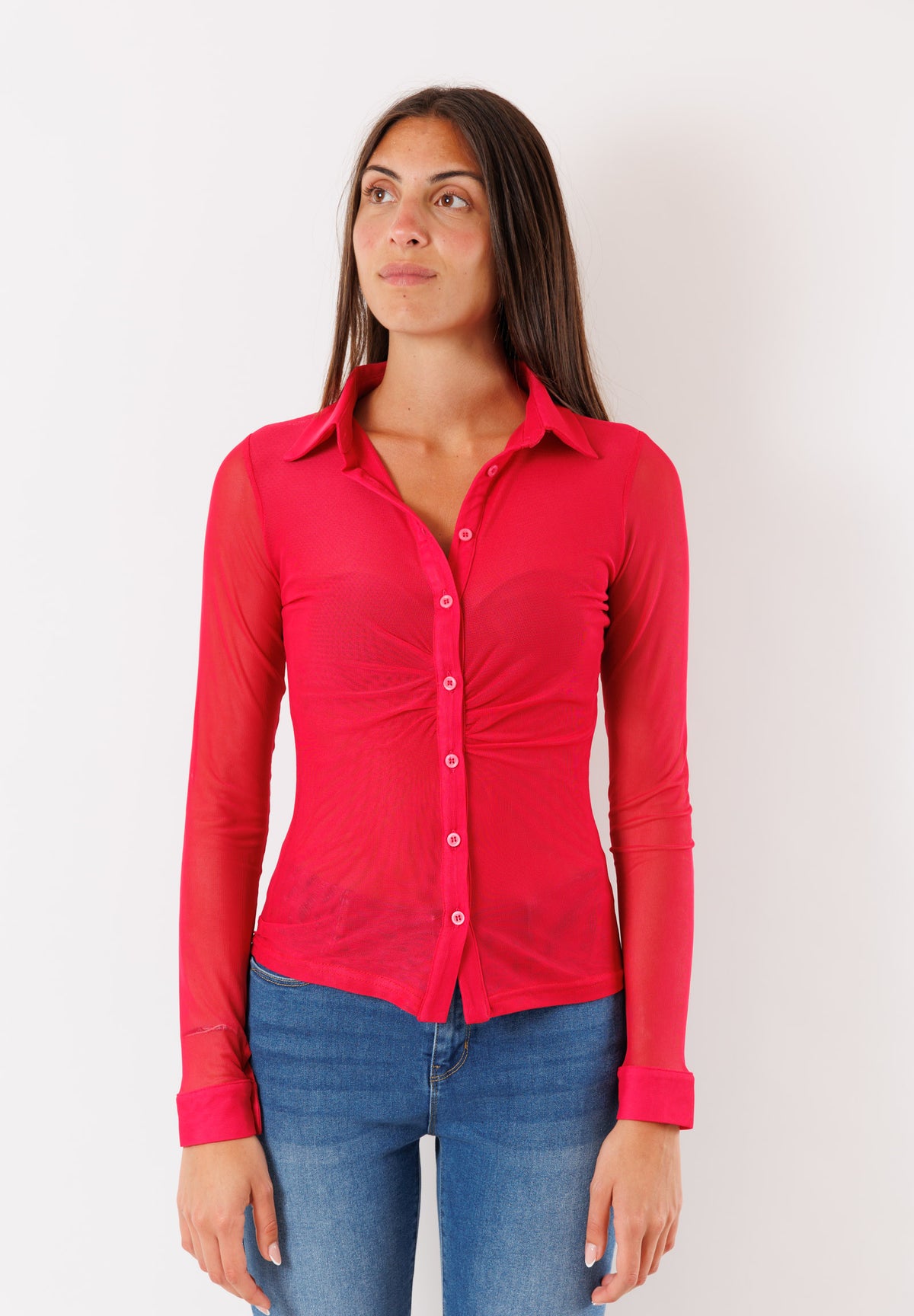 camicia microrete 3130
