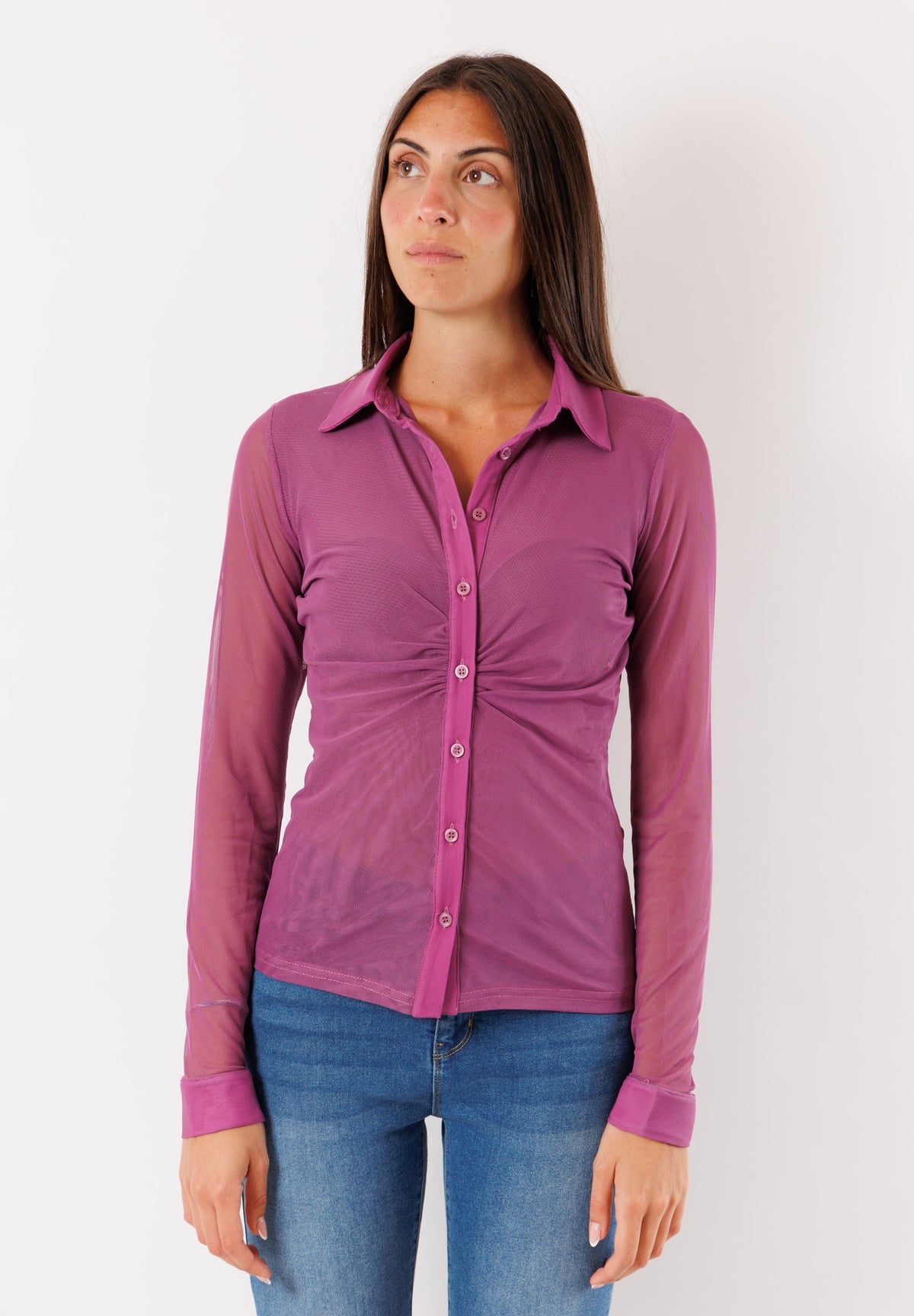 camicia microrete 3130