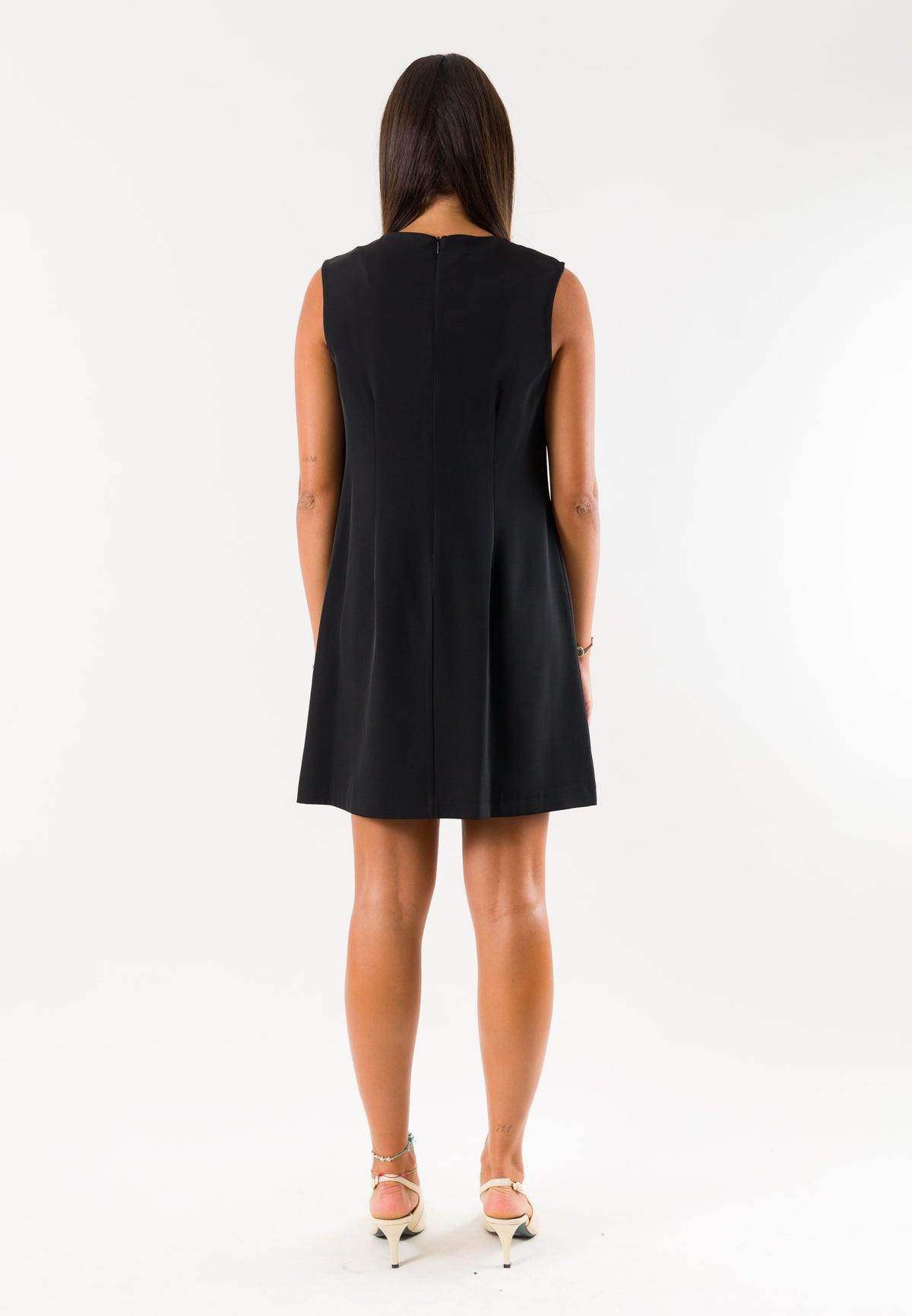 AI26659NERO - Dresses - MESANGE