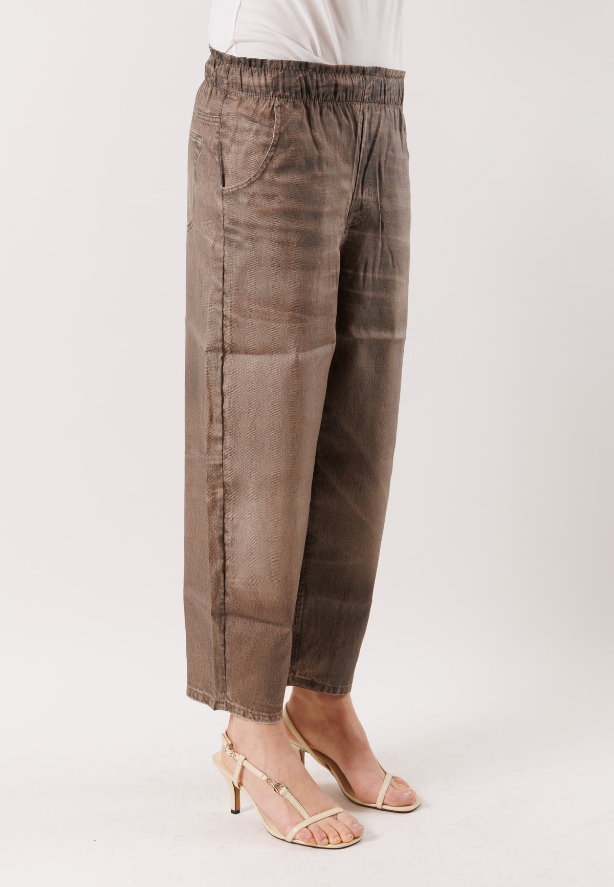 DEHA Women's DIGITAL BLACK DENIM Pants