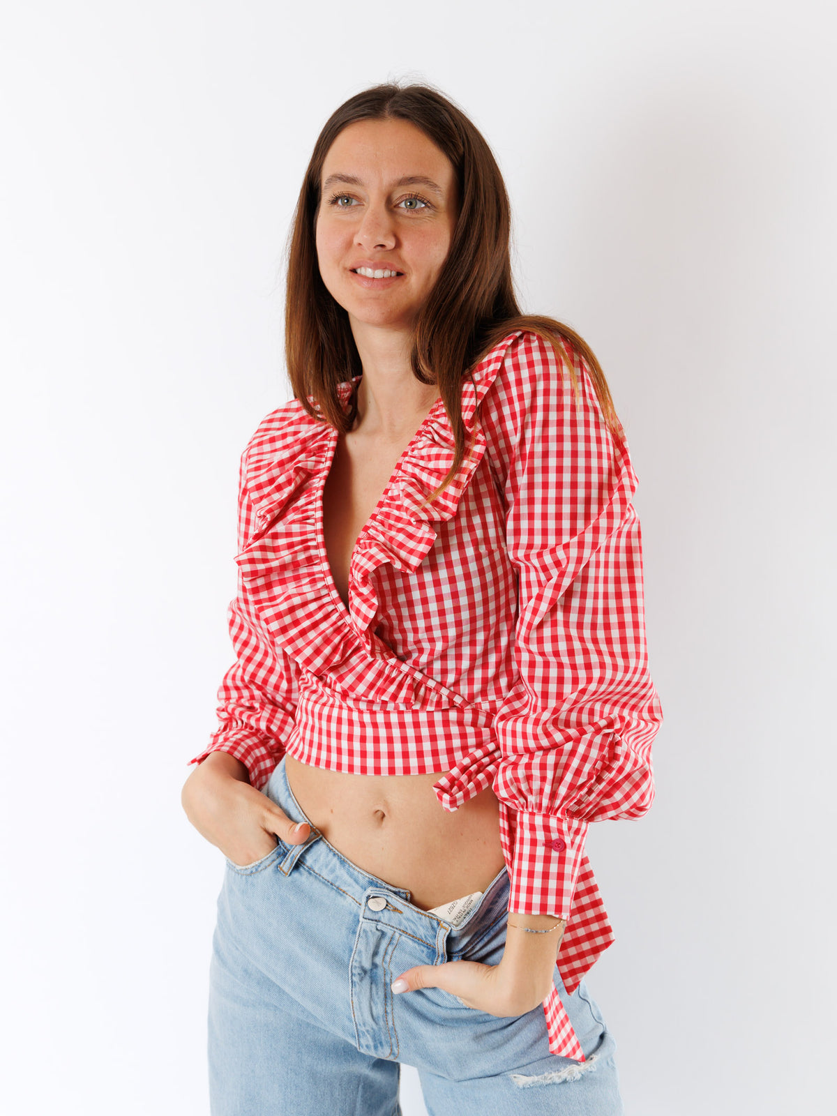 Camicia incrociata BO178