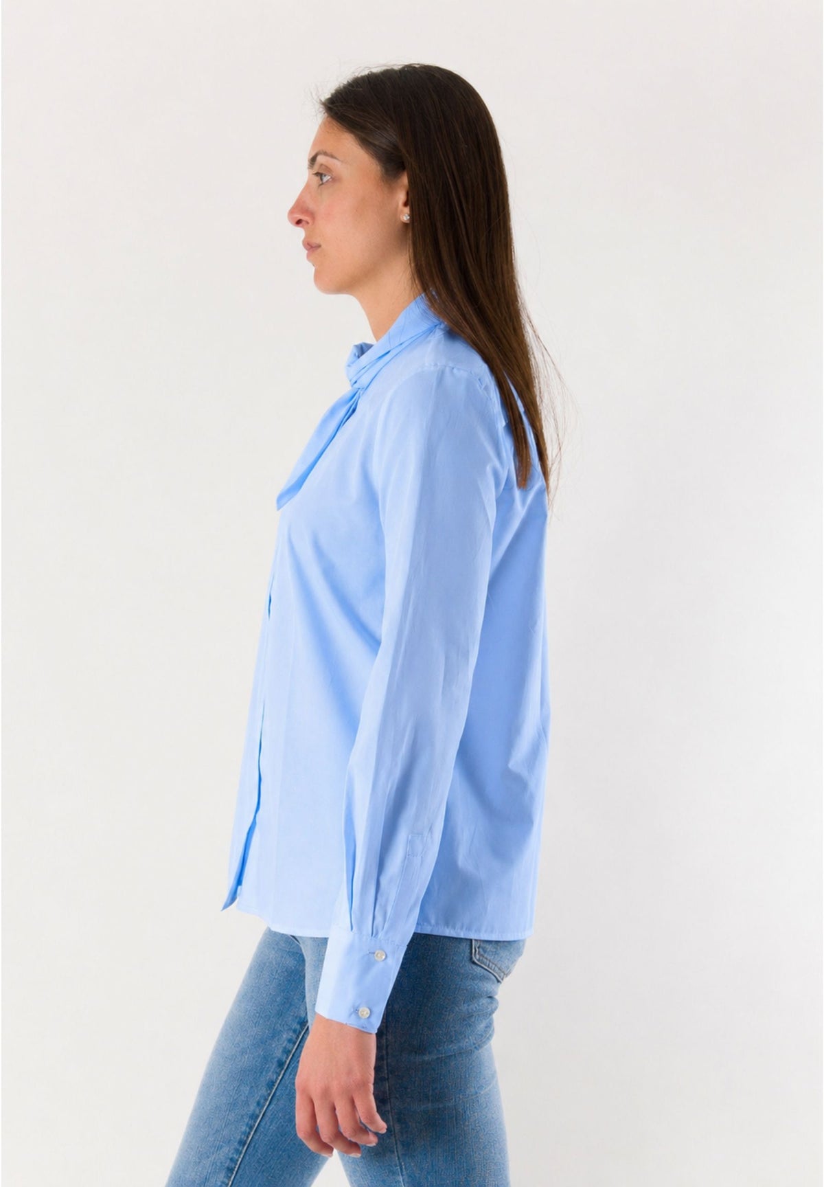 MESANGE Women's Shirt Light Blue