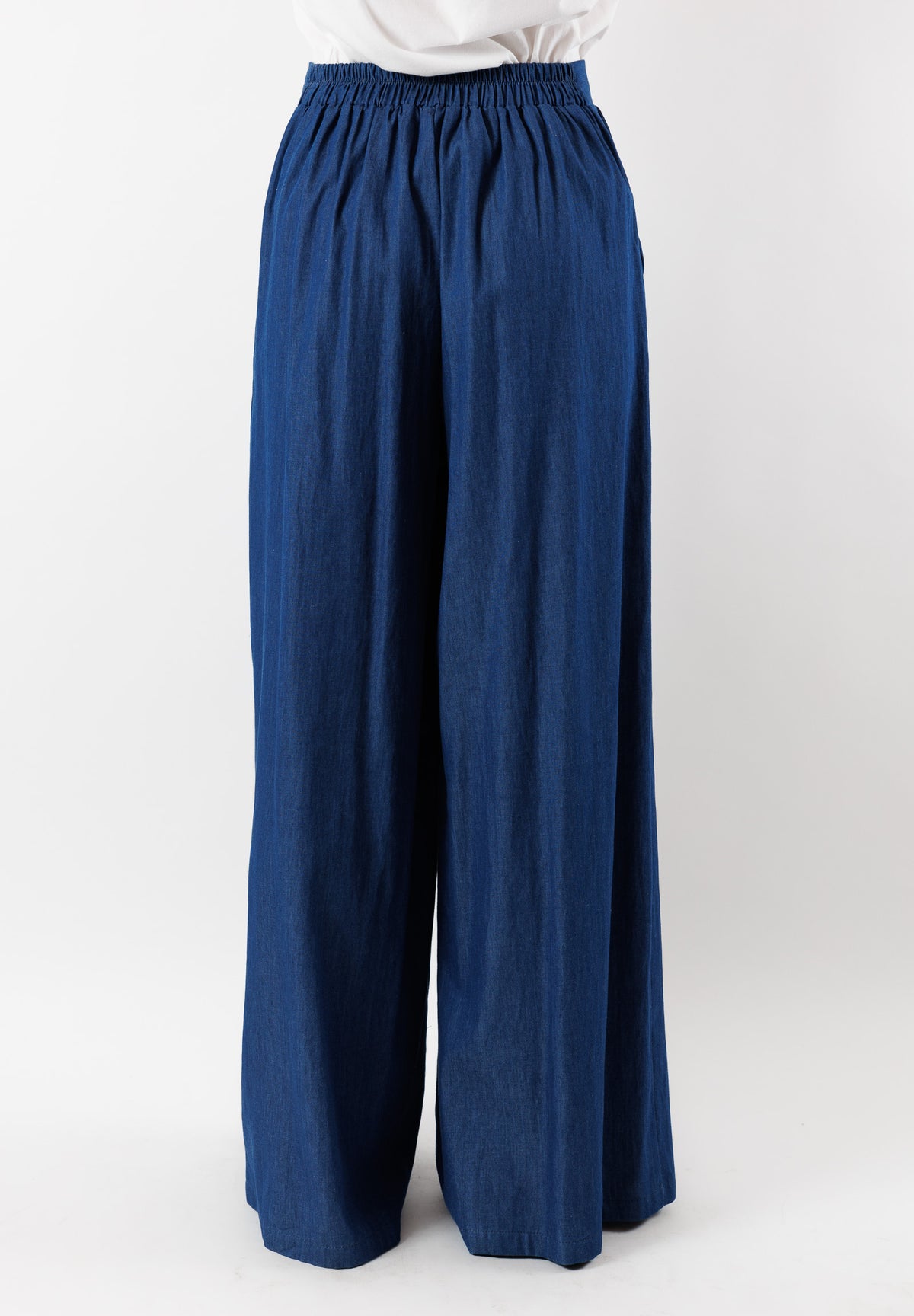 Pantaloni palazzo denim YM834