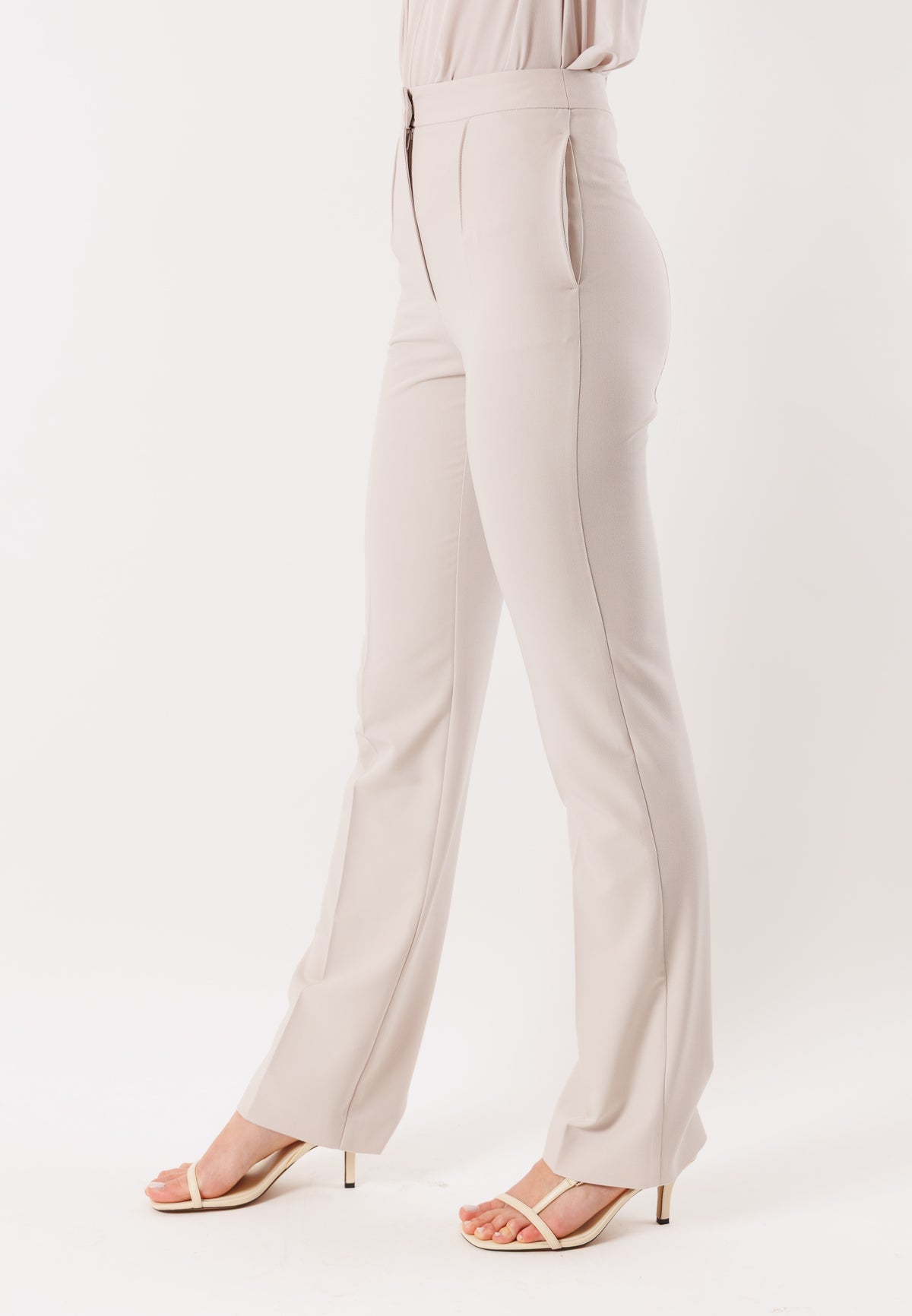 Pantaloni PATRIZIA PEPE Donna Cloud Gray