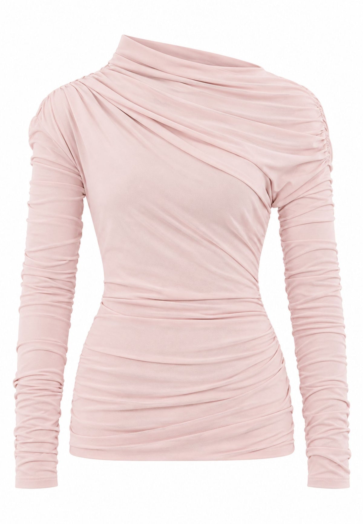 Maglia drappeggiata maniche lunghe 8M0169