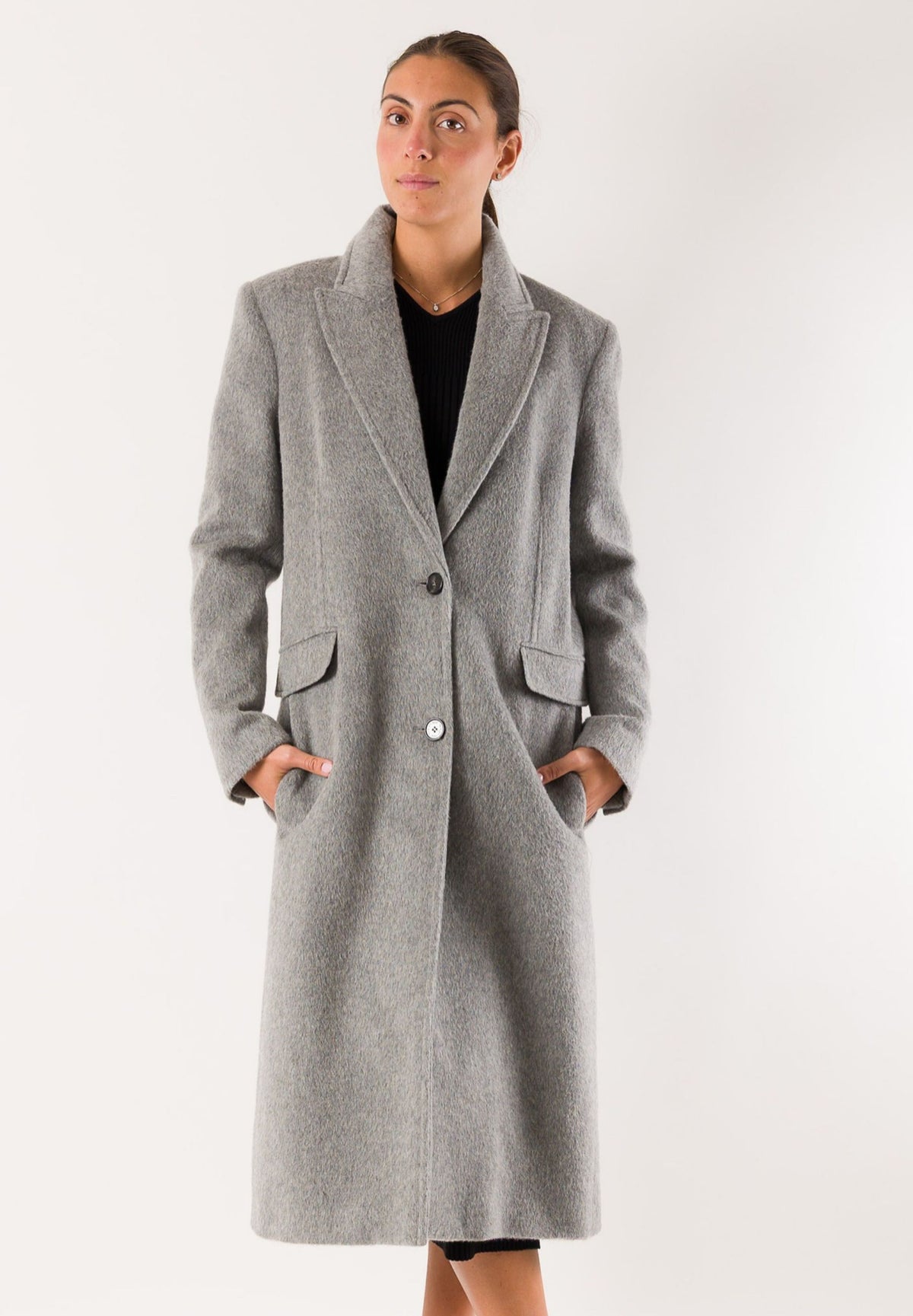 Patrizia Pepe 2O0079 cappotto lungo sartoriale