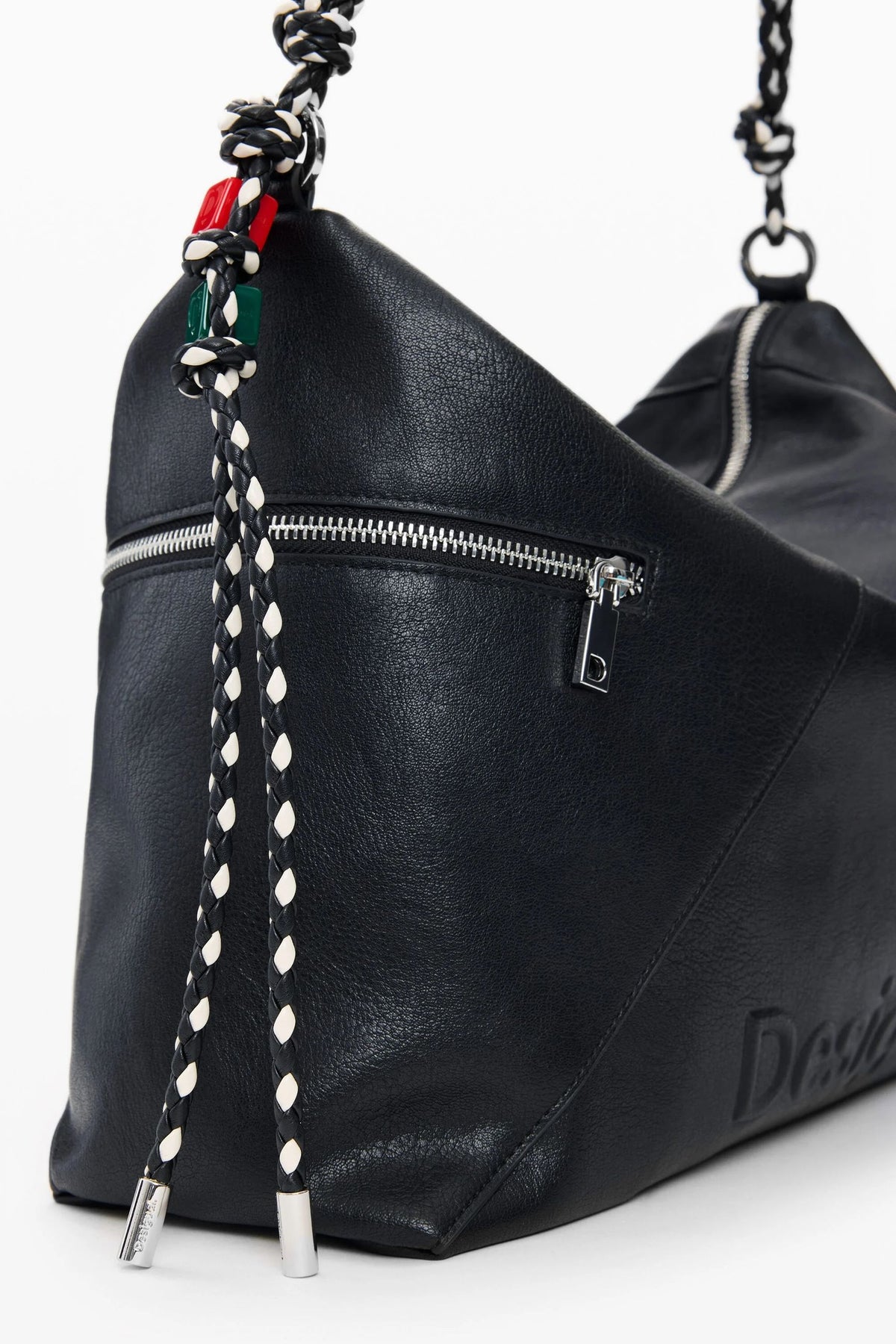 Borsa grande effetto pelle con tracolle intercambiabili 26SAXP66