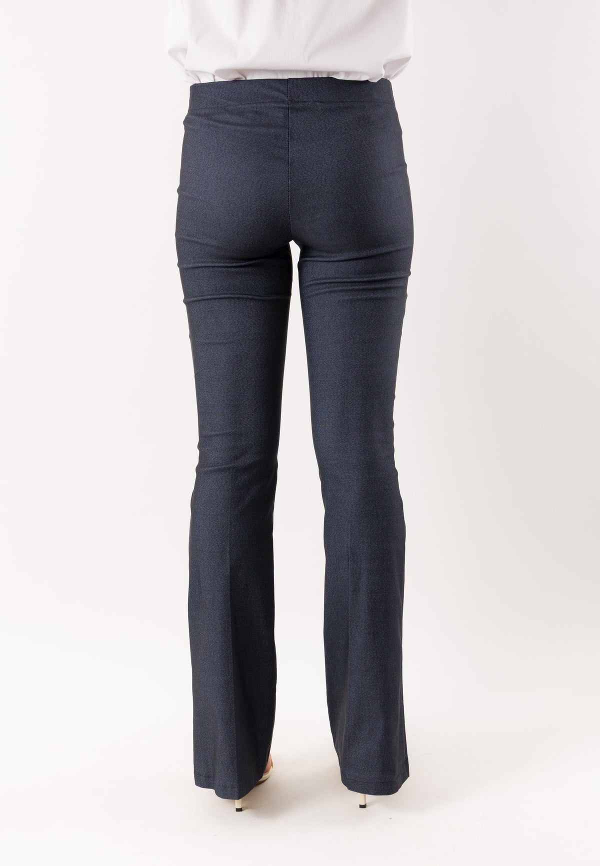 Pantaloni MESANGE Donna Blu melange