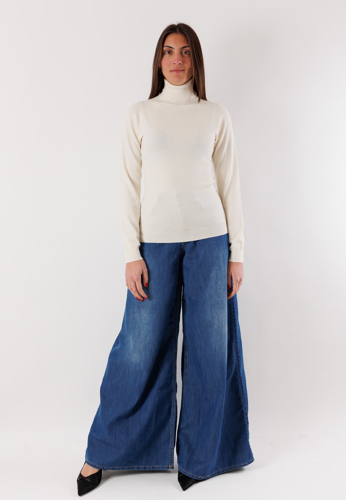 Maglia dolcevita rasato 3M0824CN