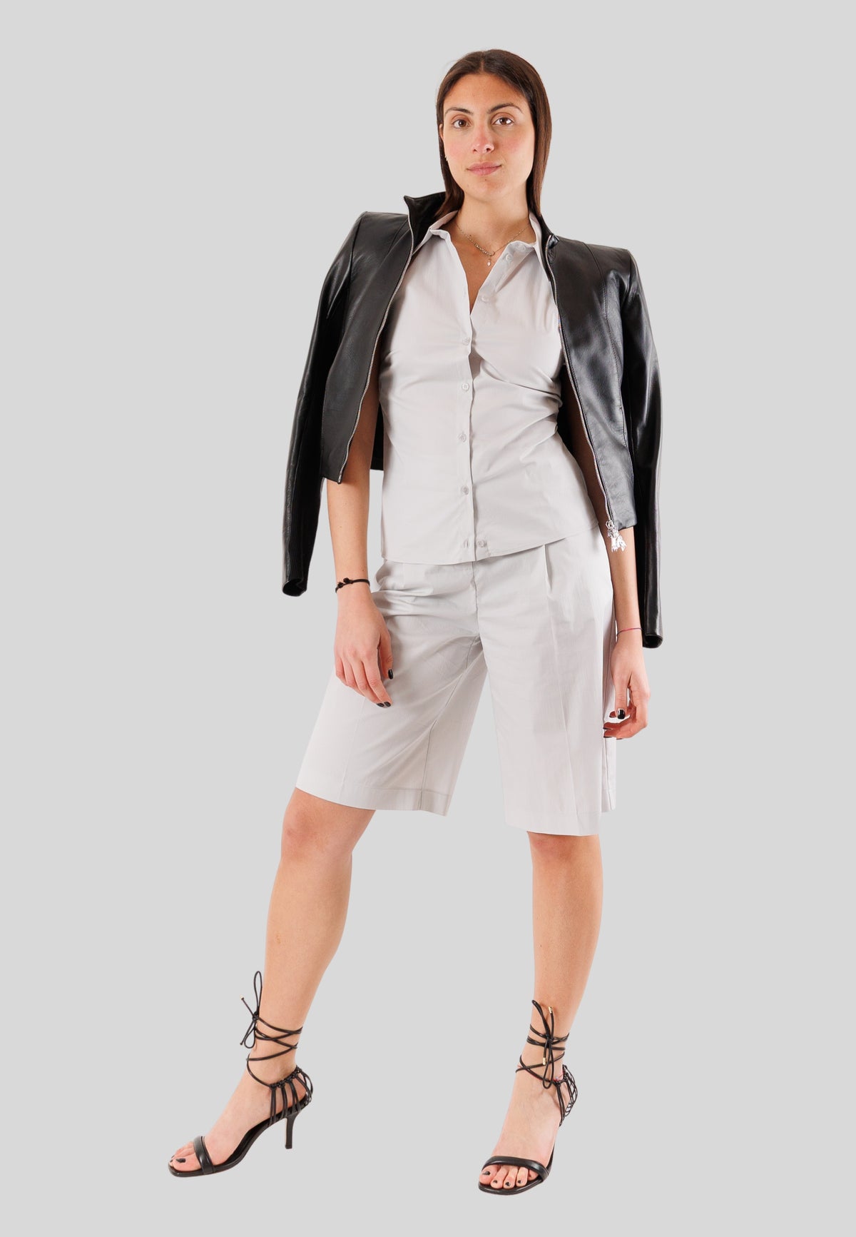 PATRIZIA PEPE Women's Shirt Fresh Gray
