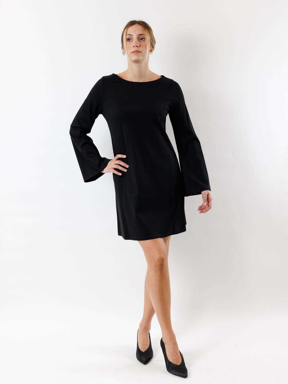 MESANGE Women's Black Dress