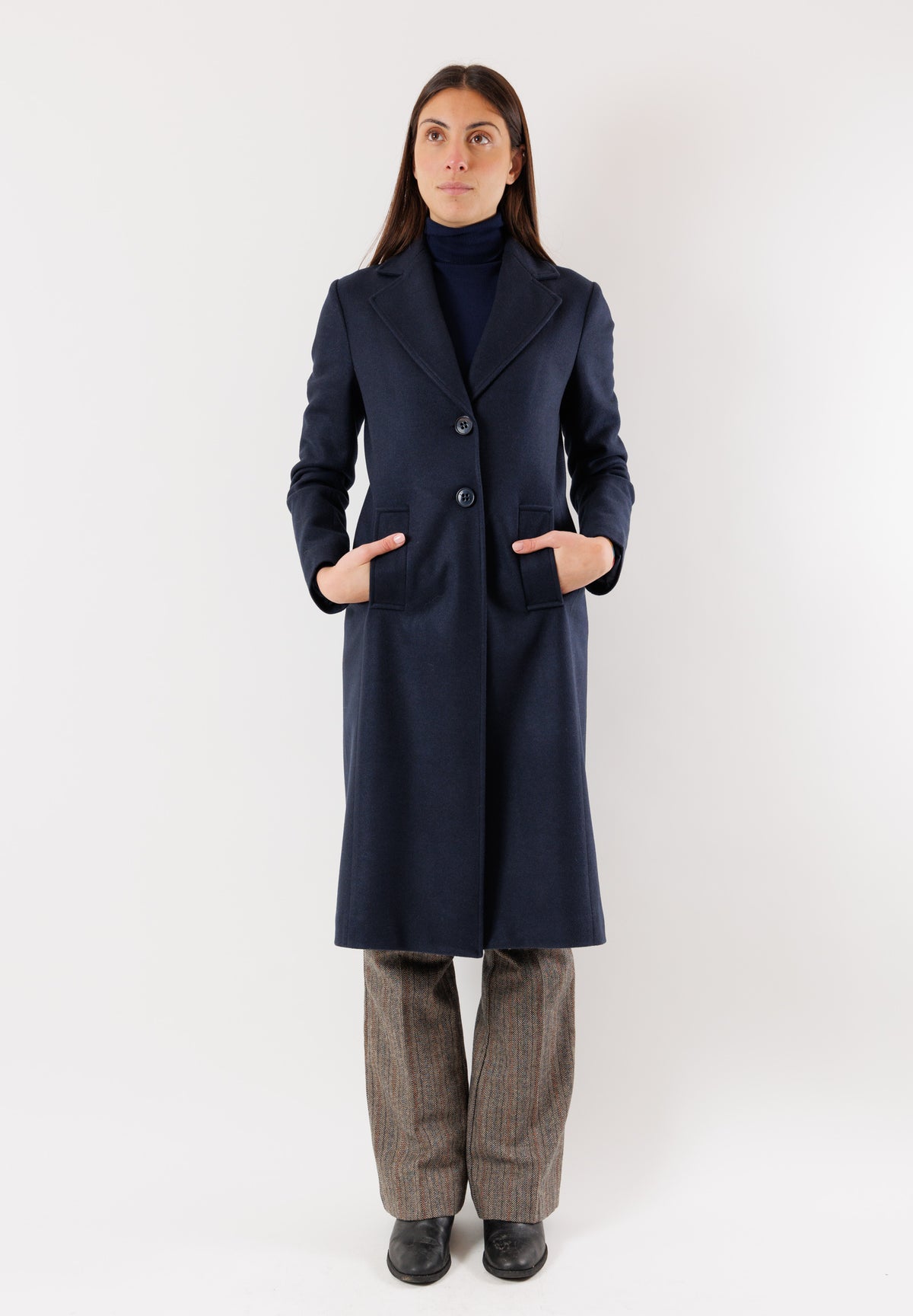MESANGE Women's Coat Blue