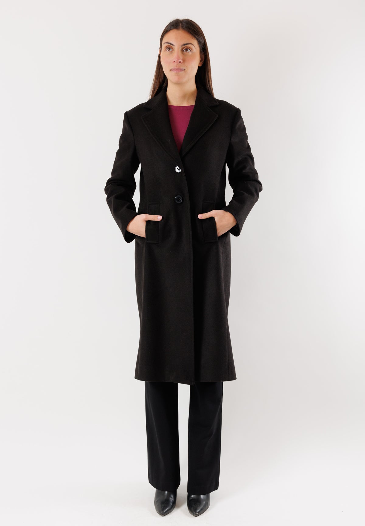 Women's MESANGE Coat Black