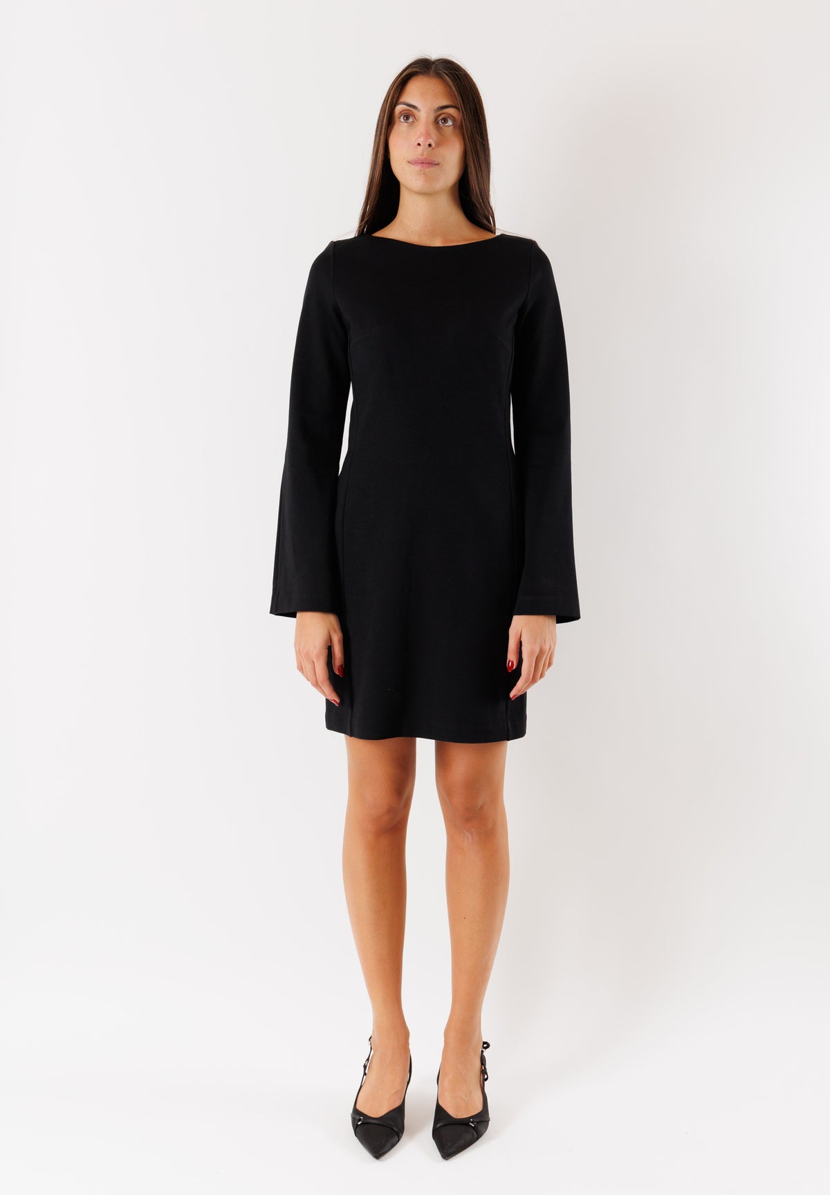 MESANGE Women's Black Dress
