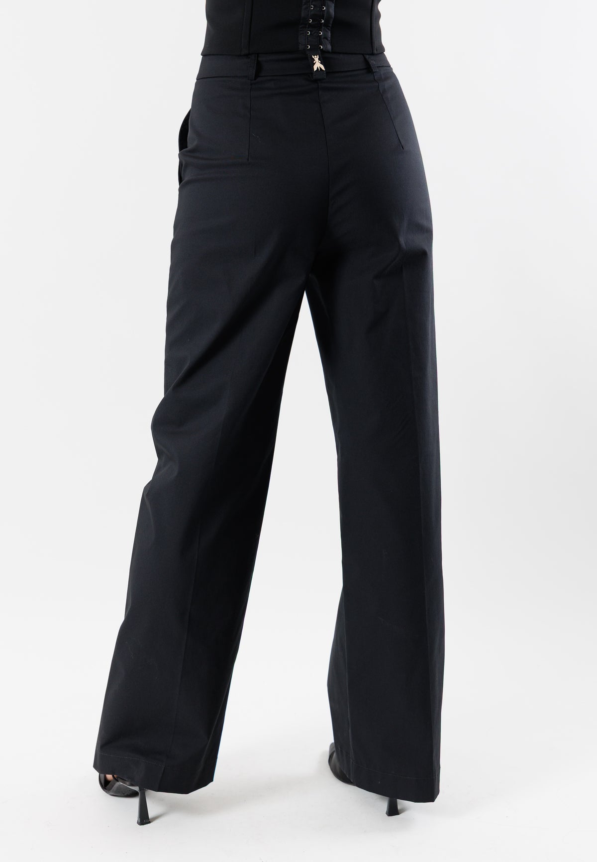 PATRIZIA PEPE Women's Black Trousers