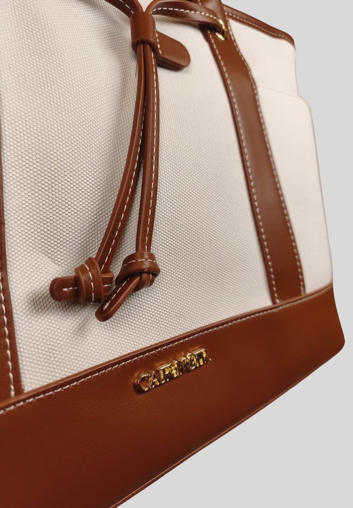 C3MB1005NATURAL-LEATHER - Bag - CAFE NOIR