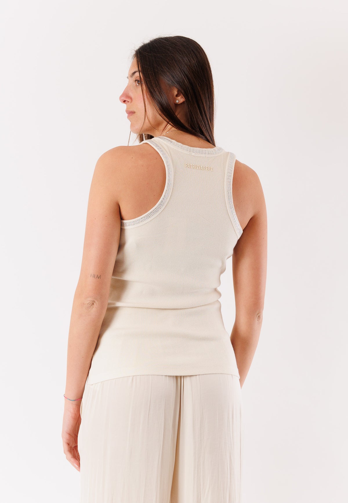 PATRIZIA PEPE Women's Fade Ivory Top