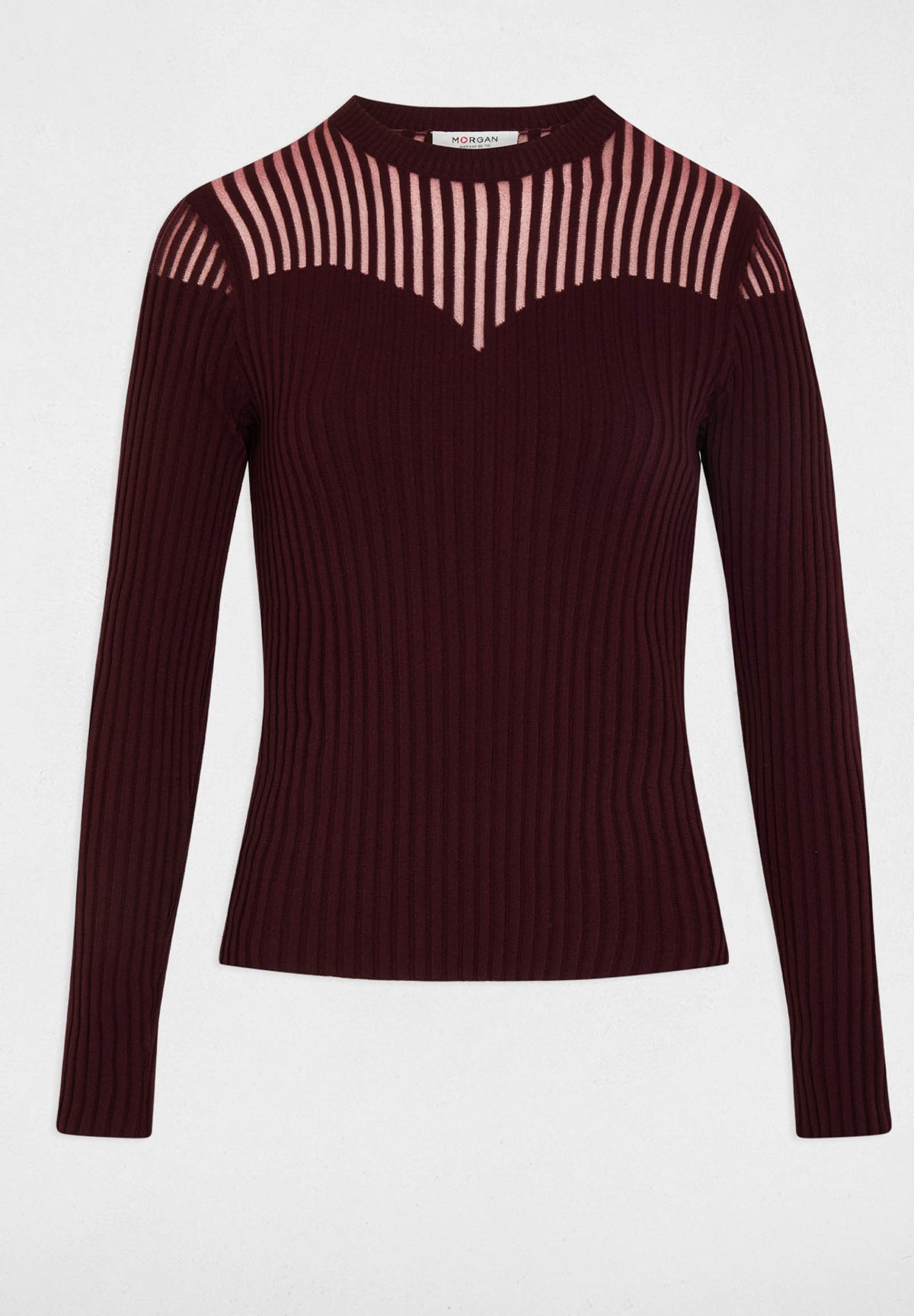 Maglia con inserti trasparenti MAMDO