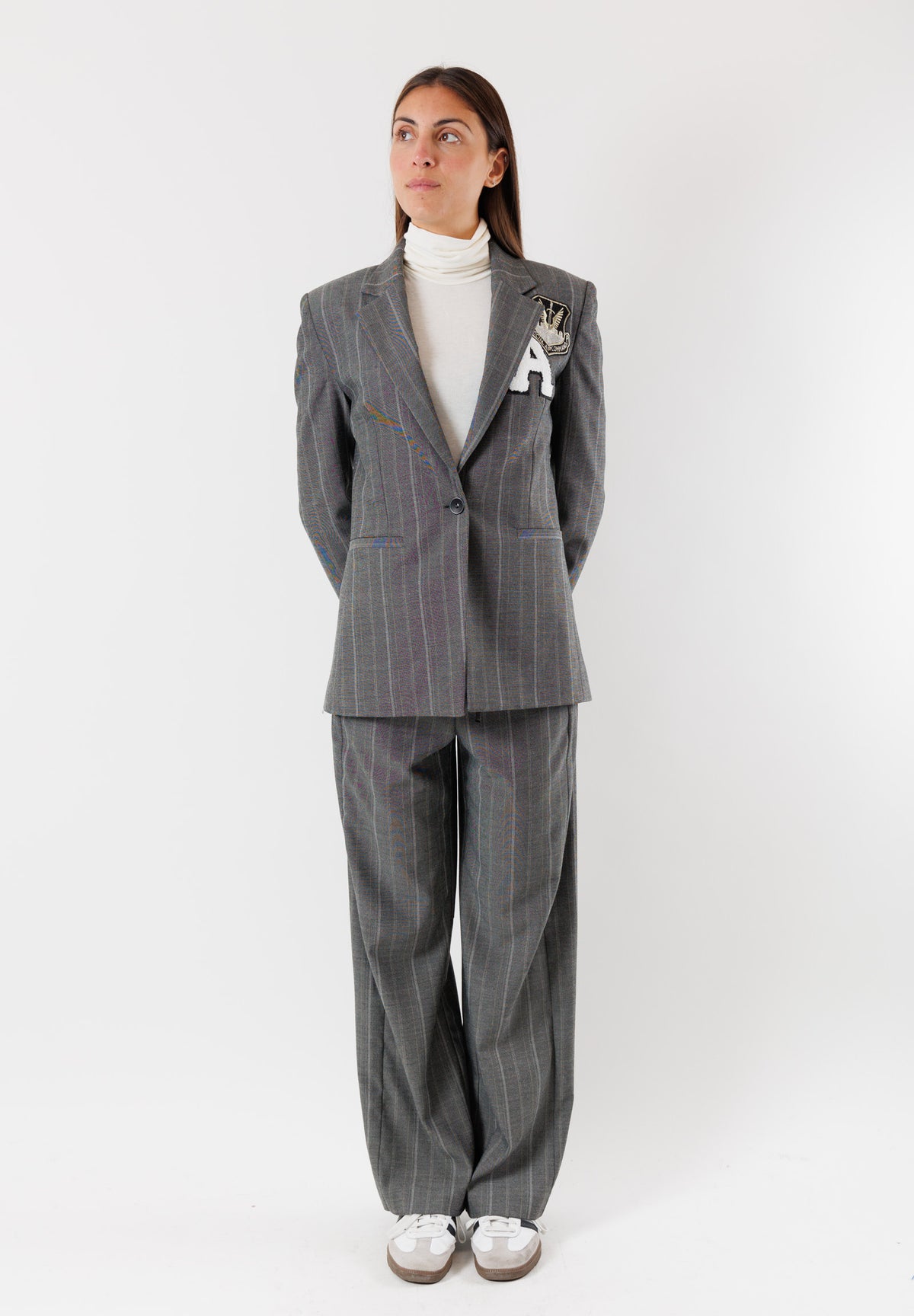 MESANGE Women's PINSTRIPE Trousers