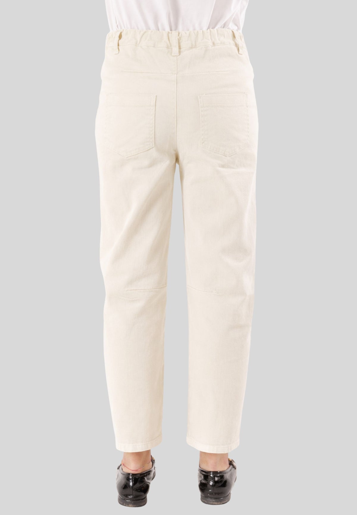 KONTATTO Women's Ivory Trousers