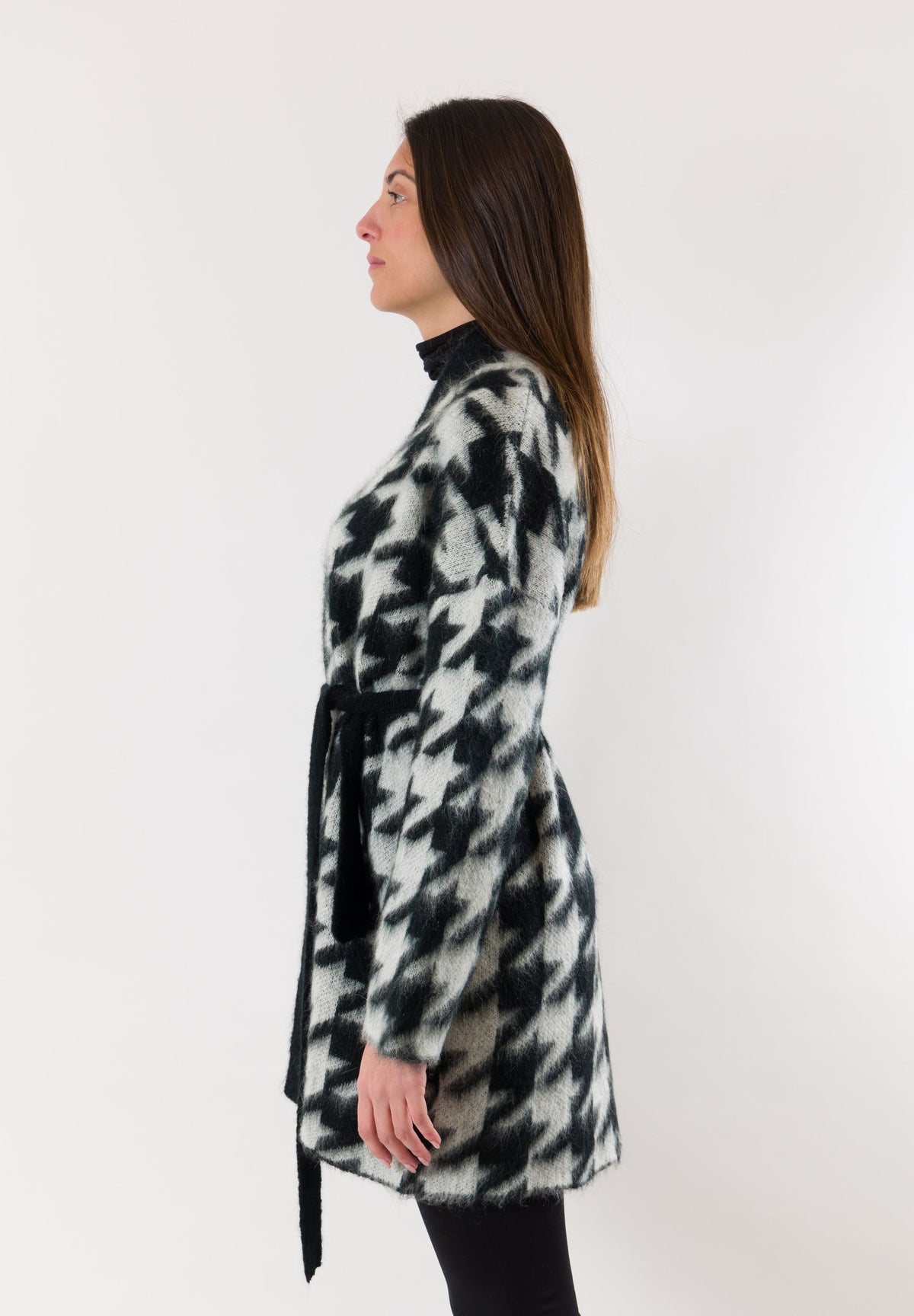cardigan con cintura 3M1264
