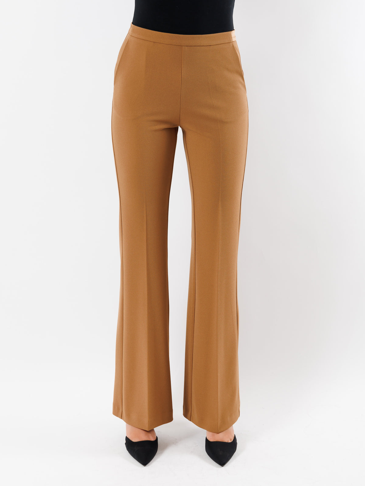 MESANGE Women's Trousers CAMEL