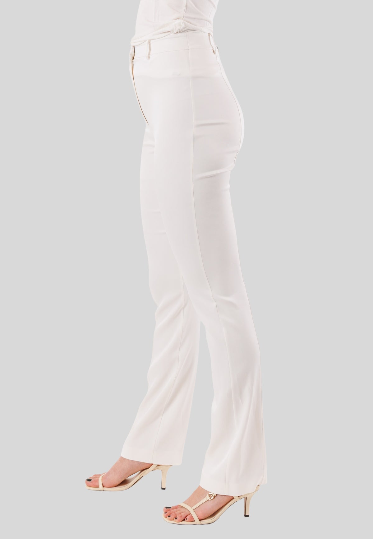 PATRIZIA PEPE Women's White Trousers