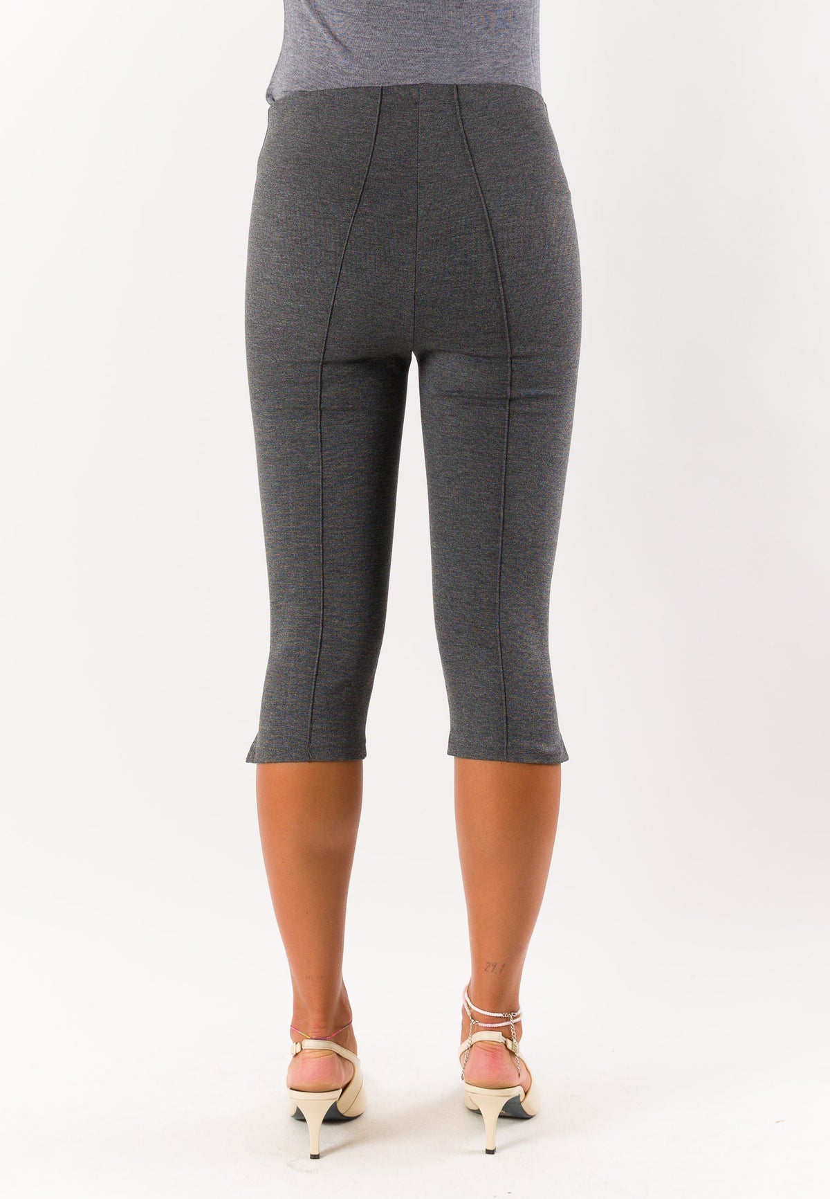 CO2005CGRIGIO SCURO-DARK GREY - Trousers - KONTATTO