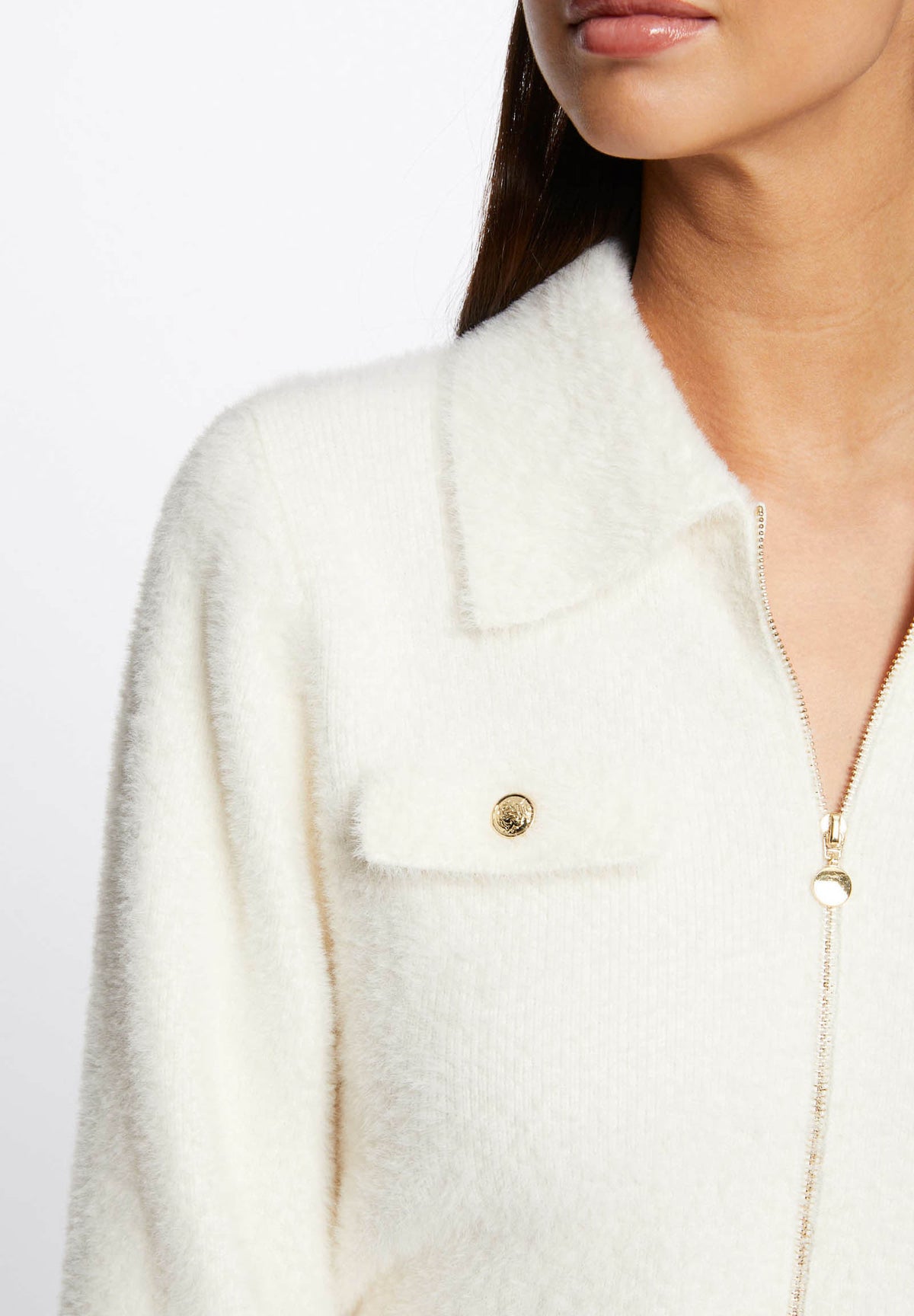 MORGAN DE TOI Women's Cardigan IVORY