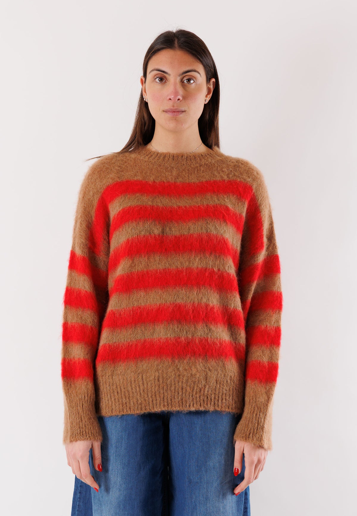 Girocollo over righe 3M0911