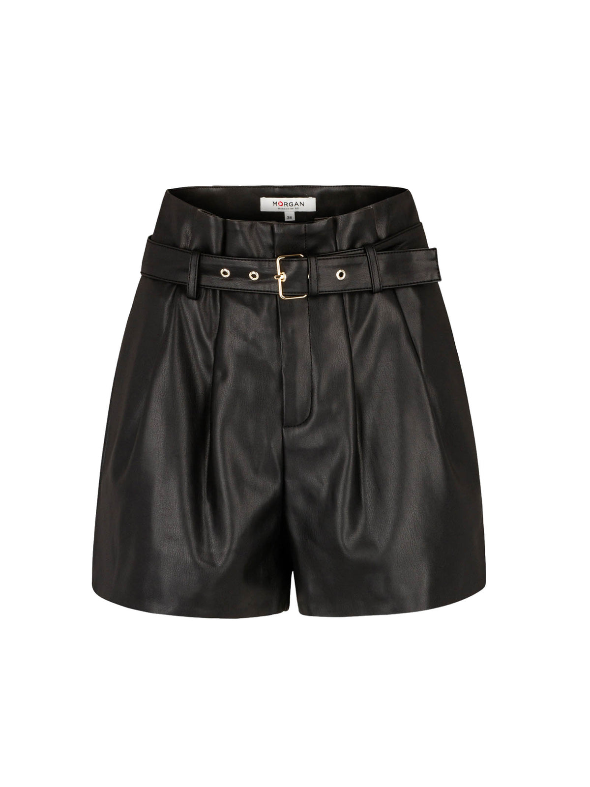 Shorts dritti a vita alta SHIMY