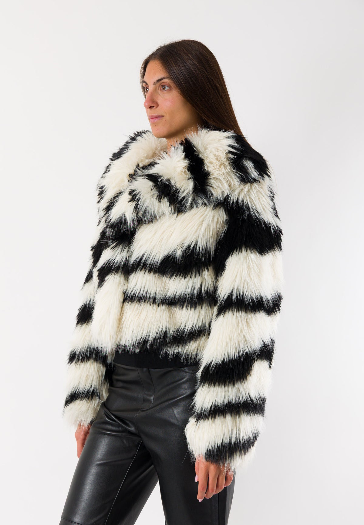 Patrizia Pepe 2O0061 eco-pelliccia animalier