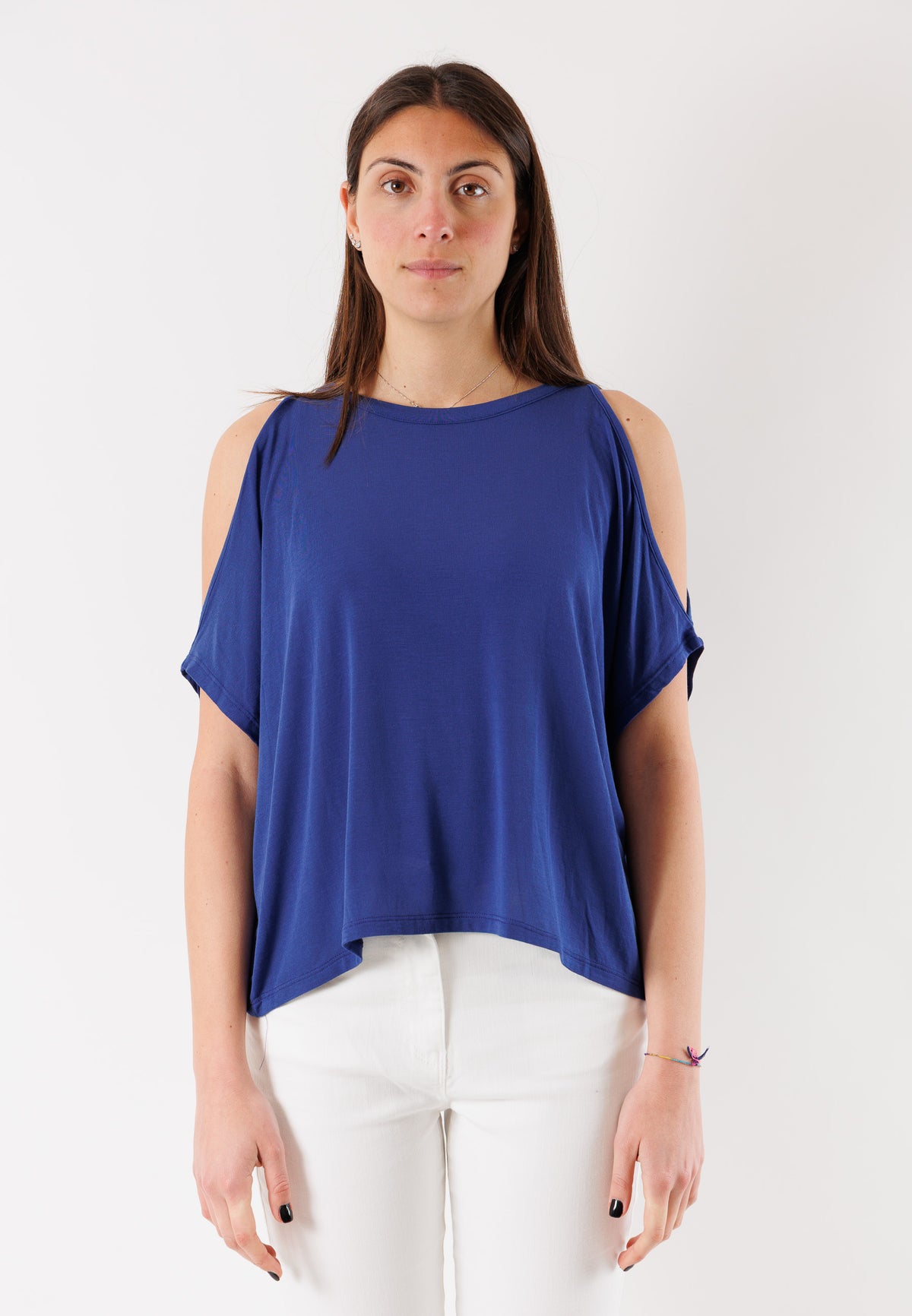 KONTATTO Women's SAPPHIRE BLUE Blouse