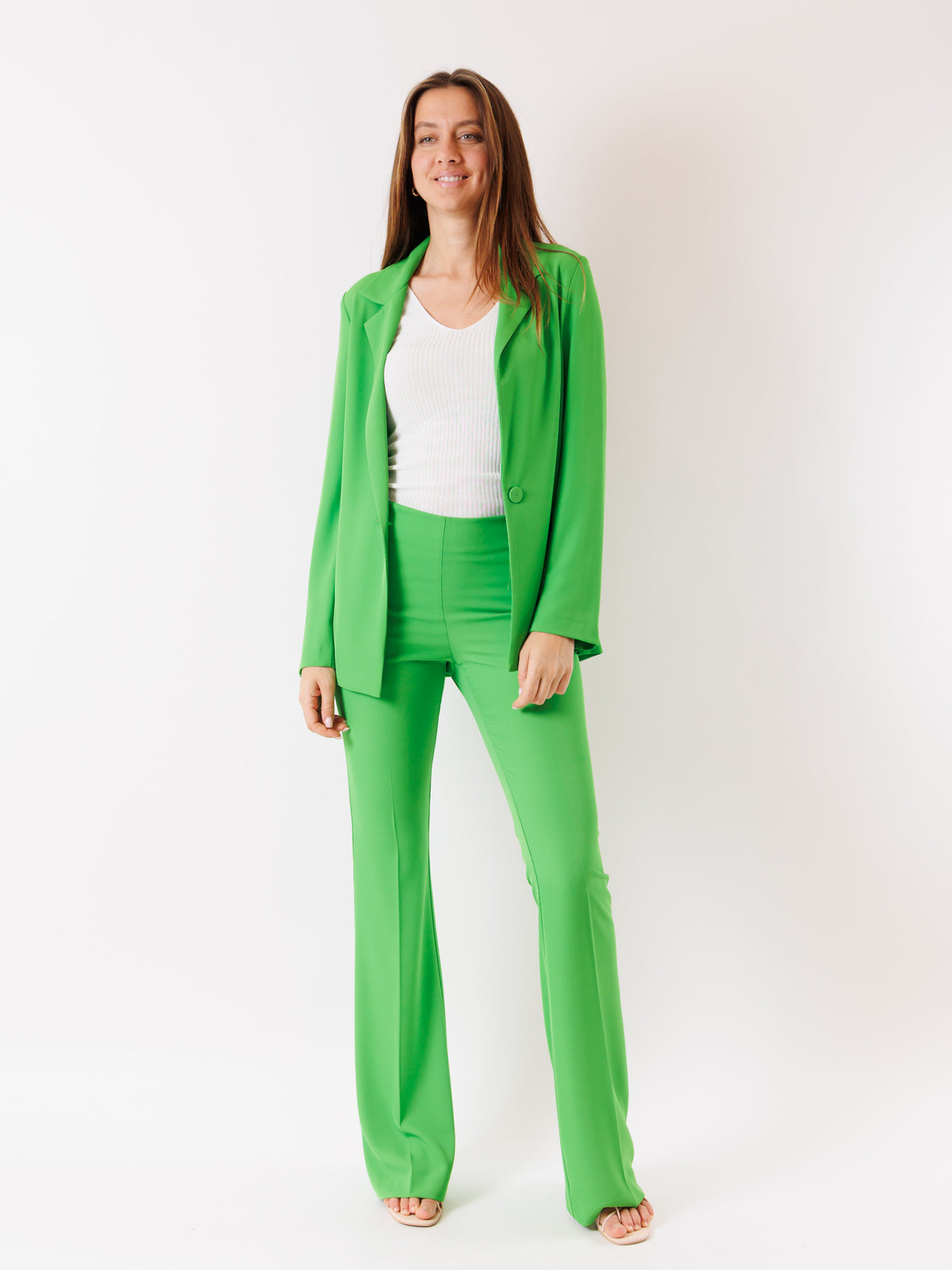 PE23062KIWI - Trousers - MESANGE