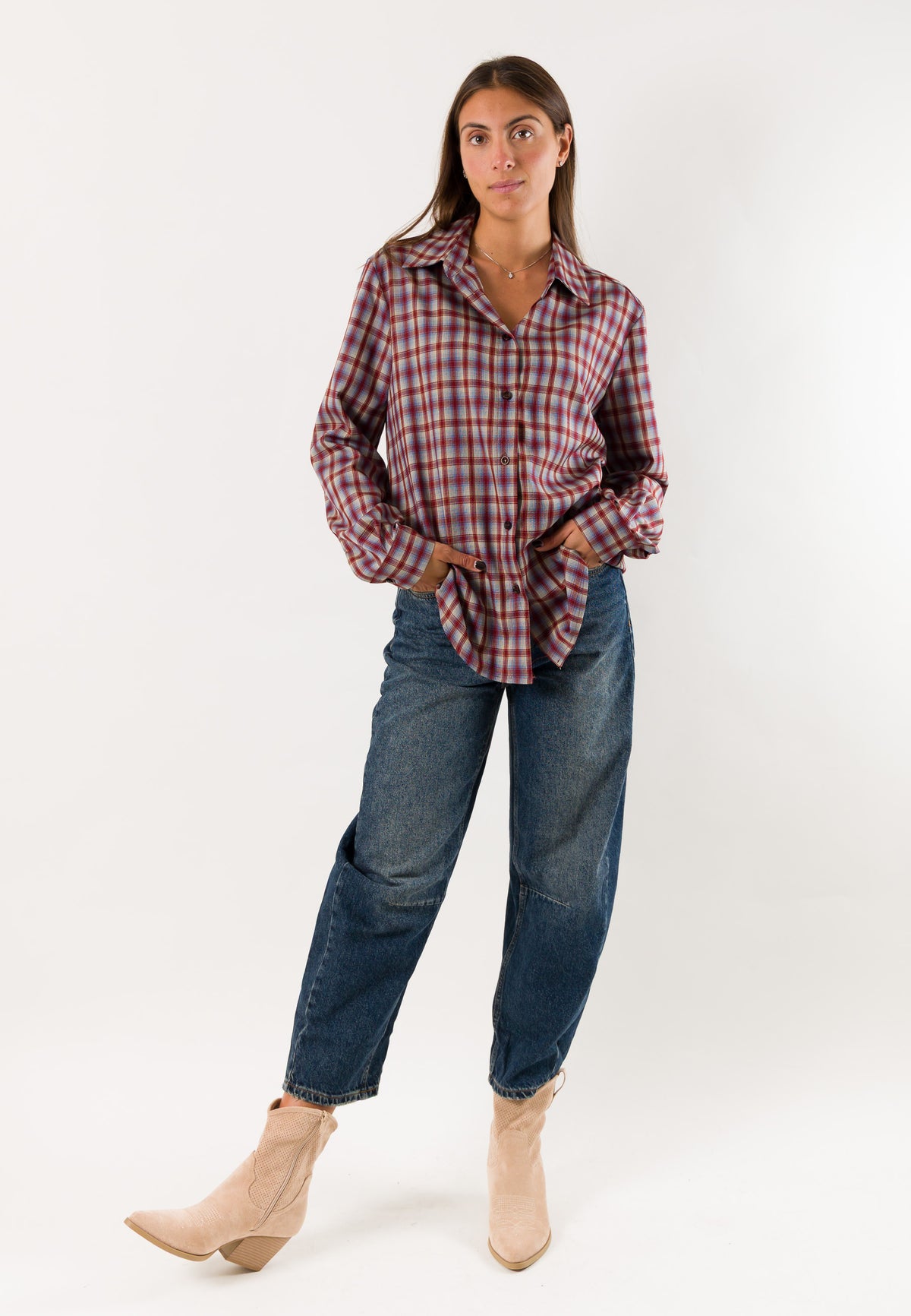 Mesange AI26823 camicia a quadri