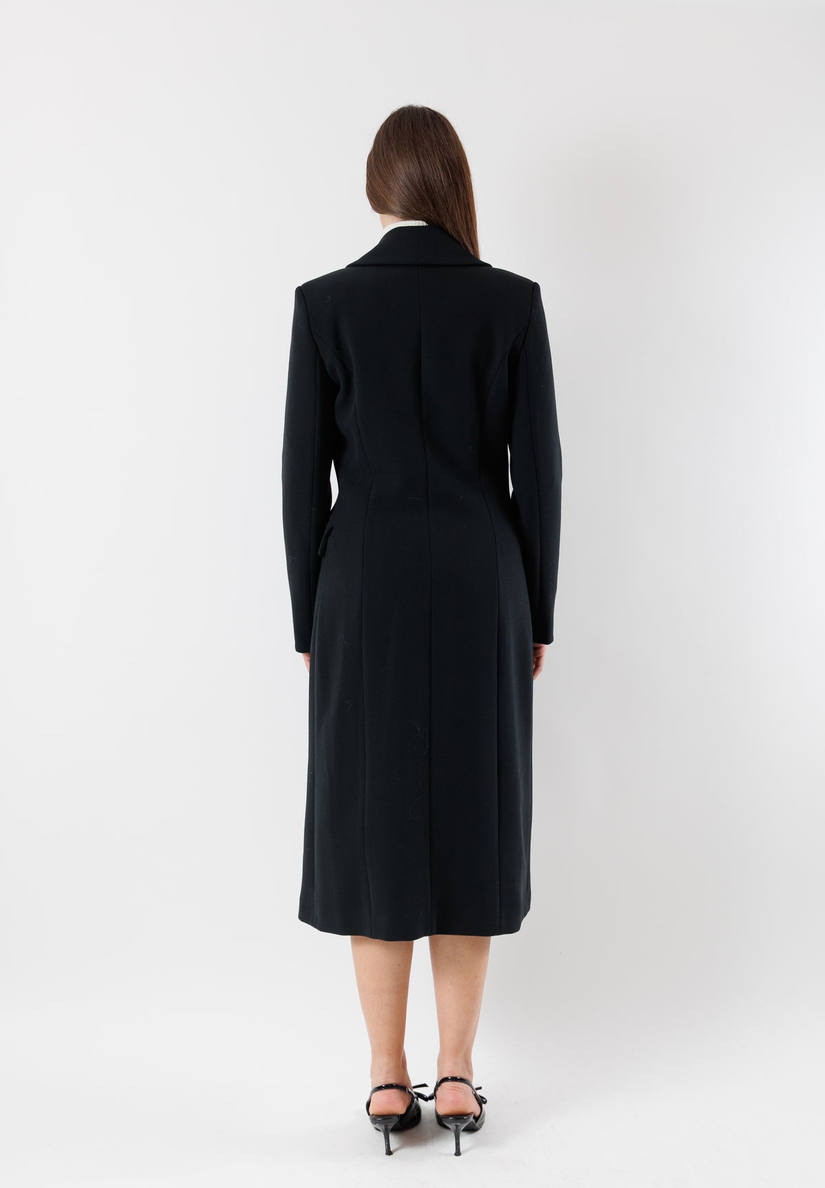 cappotto lungo elegante doppiopetto AI25511