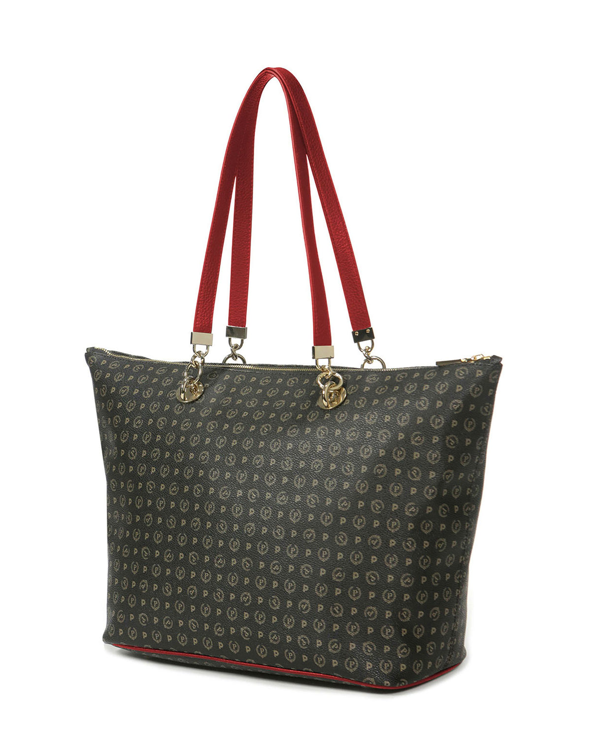 Shopping Bag Heritage Logo Classic Nero/lacca TE8410PP02Q1100BPVC NERO