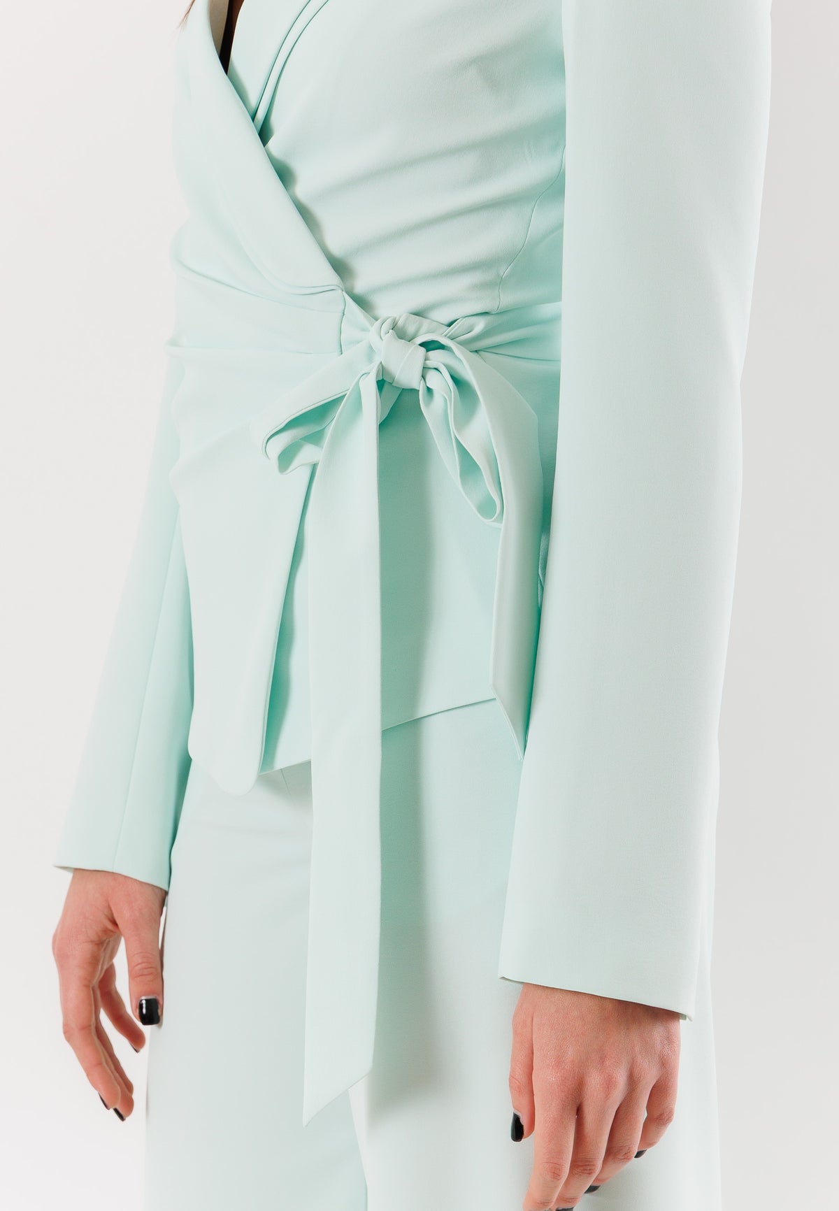 PATRIZIA PEPE Women's Light Aqua Jacket
