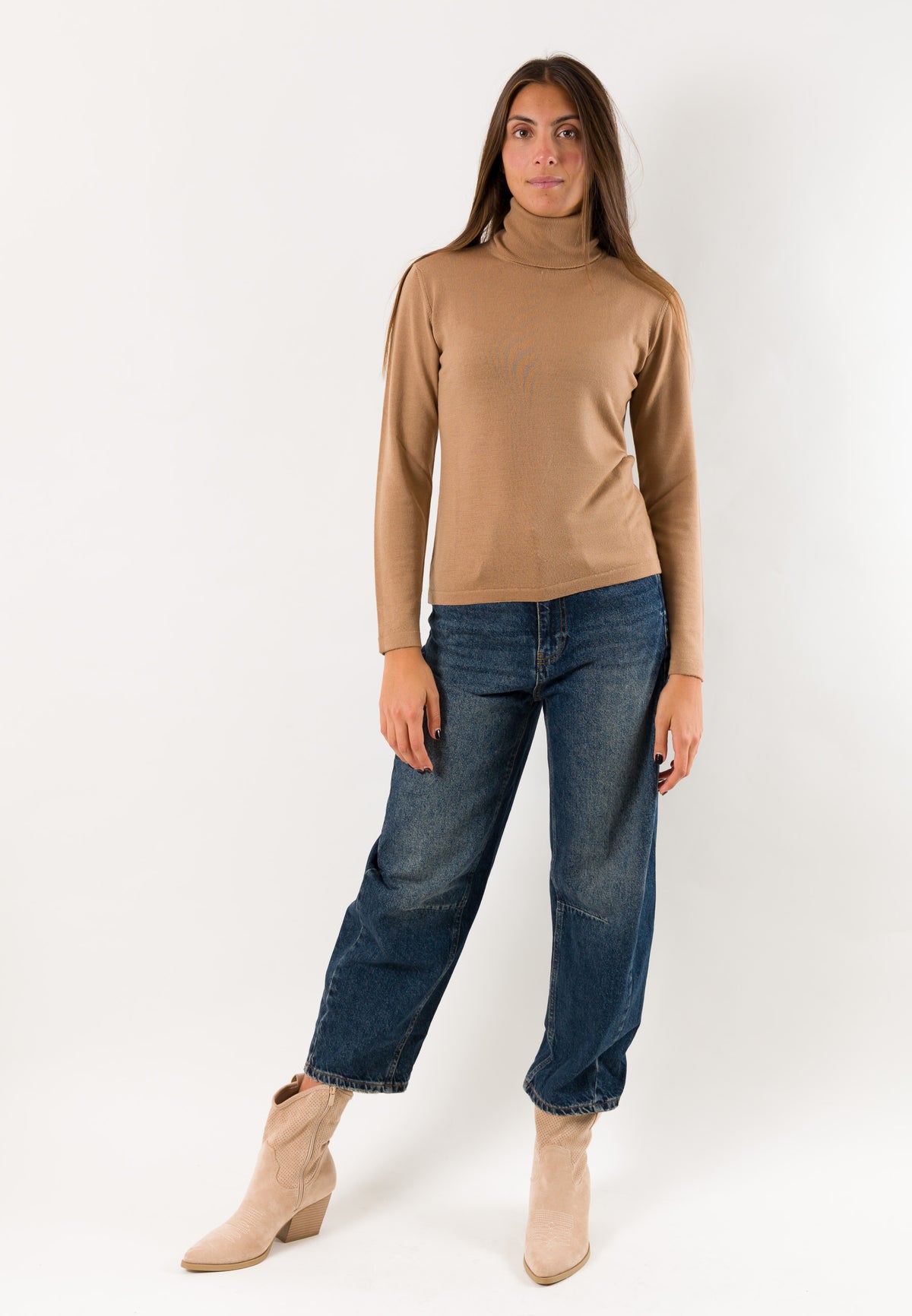 Mesange Z9063 dolcevita lana merino