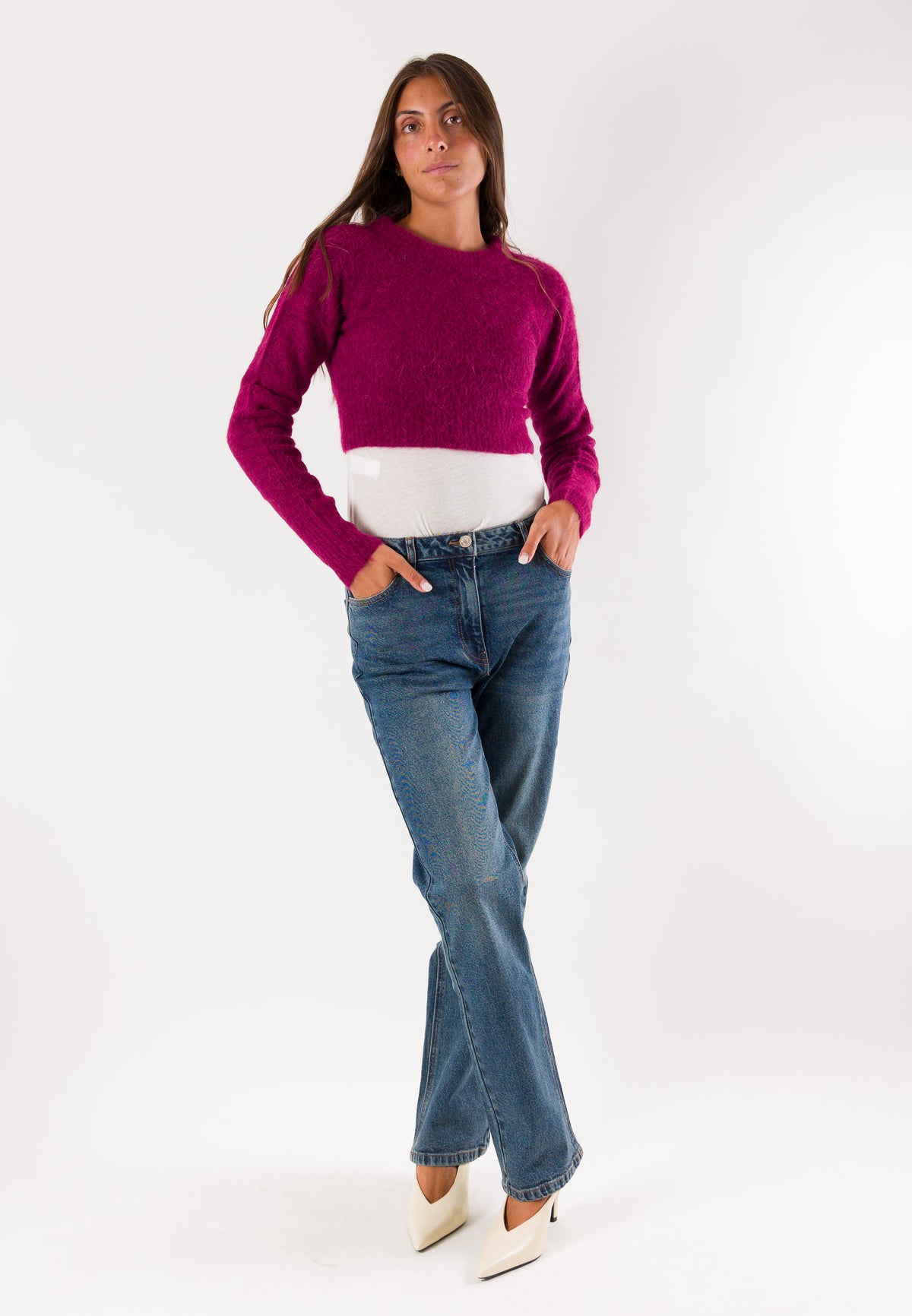 Maglia cropped Patrizia Pepe 8K0418KK022