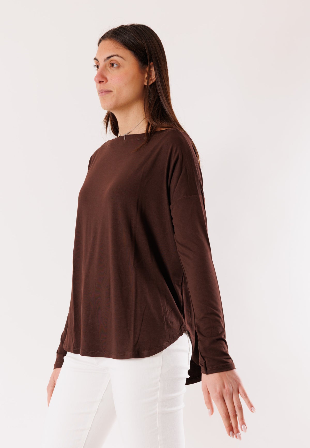 BLUSA KONTATTO Donna Cioccolato