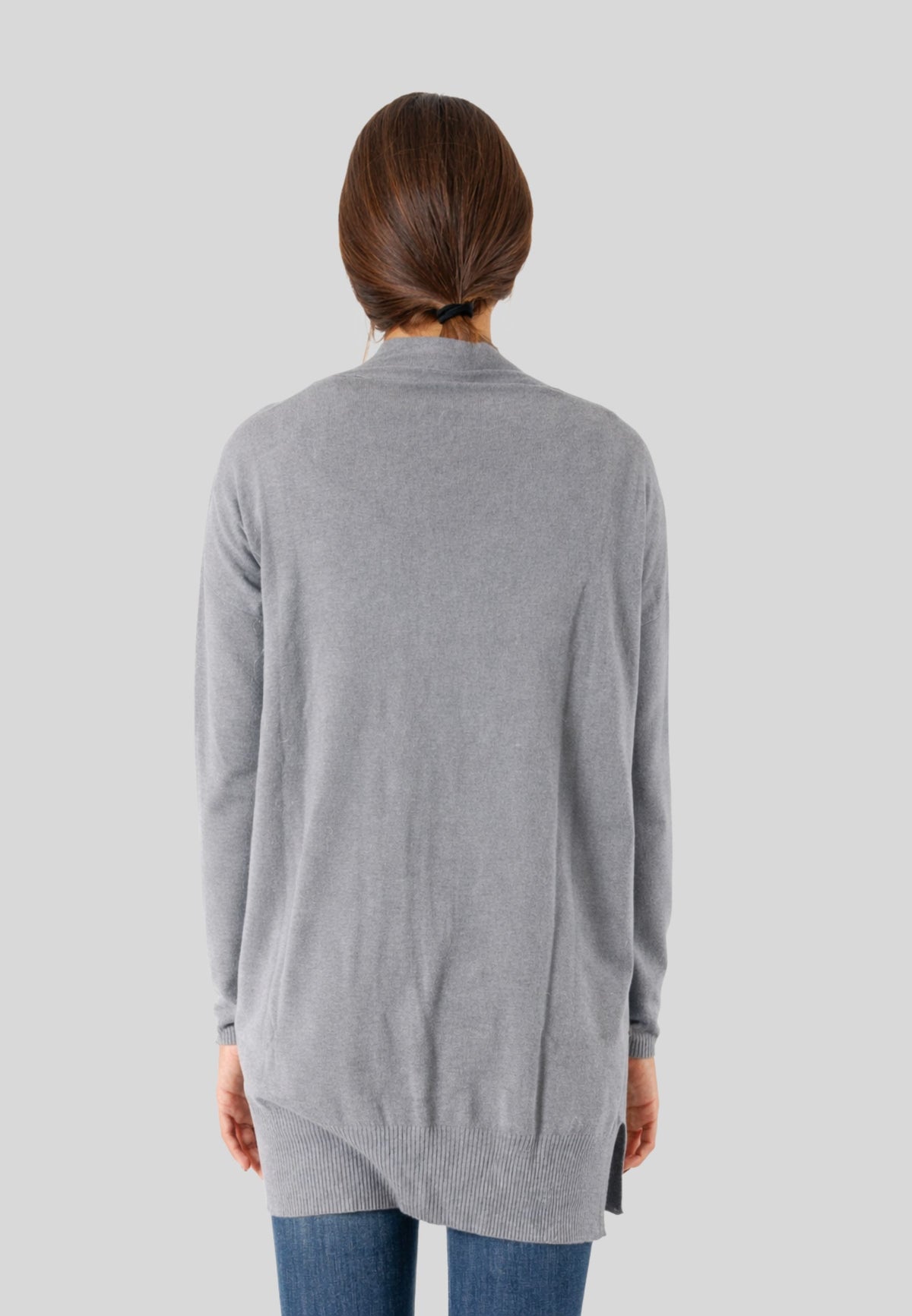Cardigan donna in viscosa con spacchi 3M0810