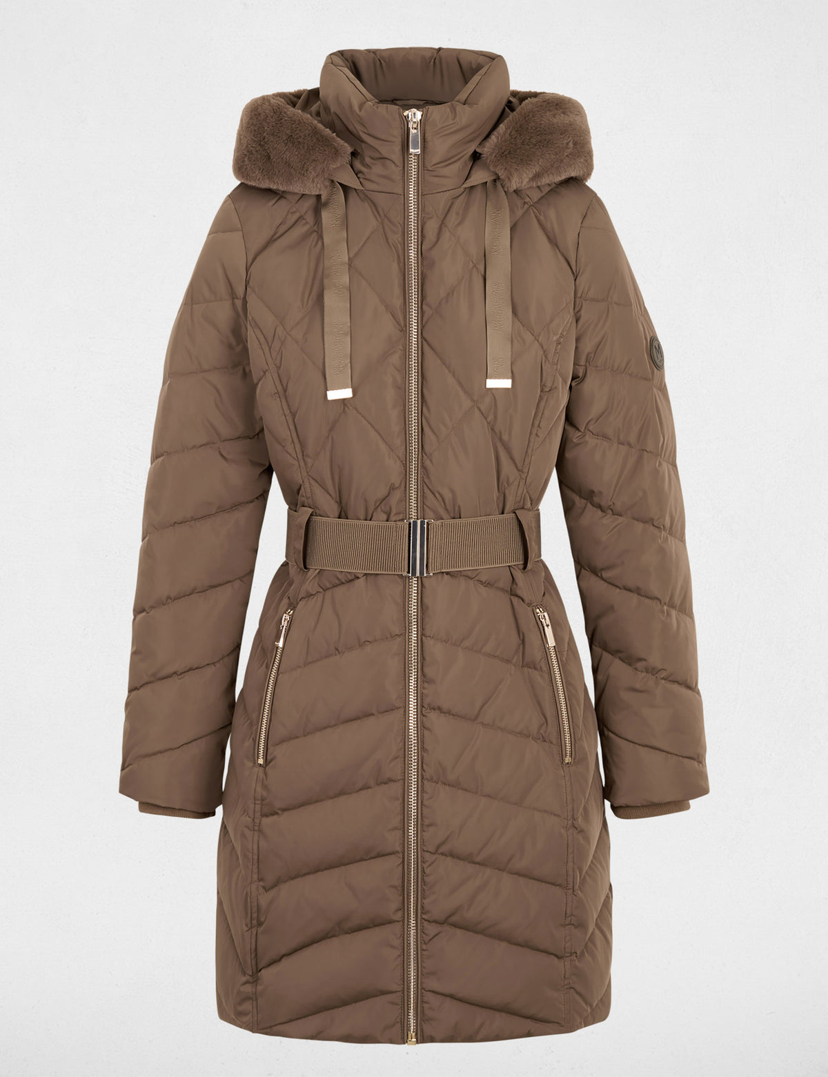 MORGAN DE TOI Women's Khaki Down Jacket