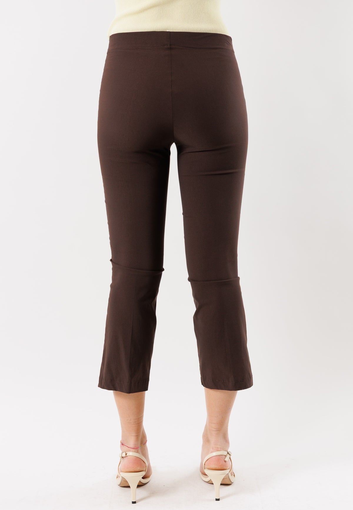 MESANGE Women's Trousers Dark Brown