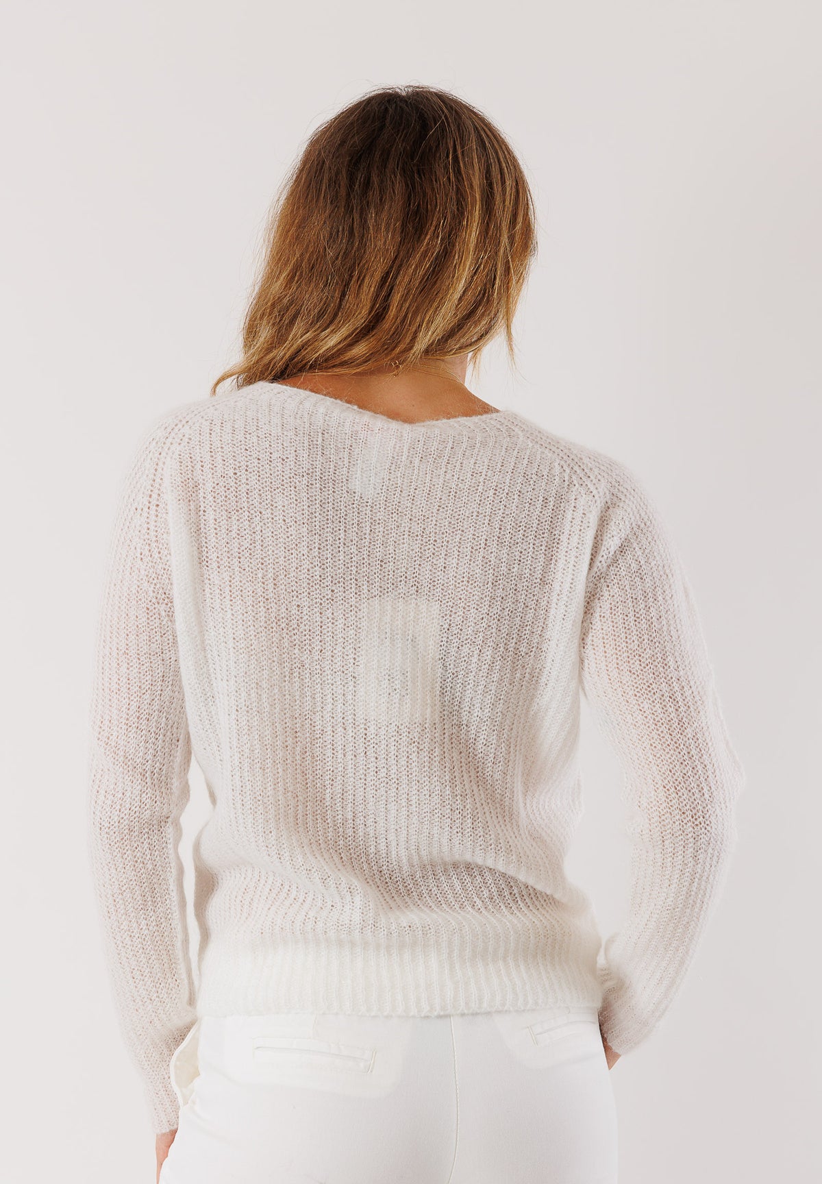 KONTATTO Women's Sweater CREAM-OFFWHITE