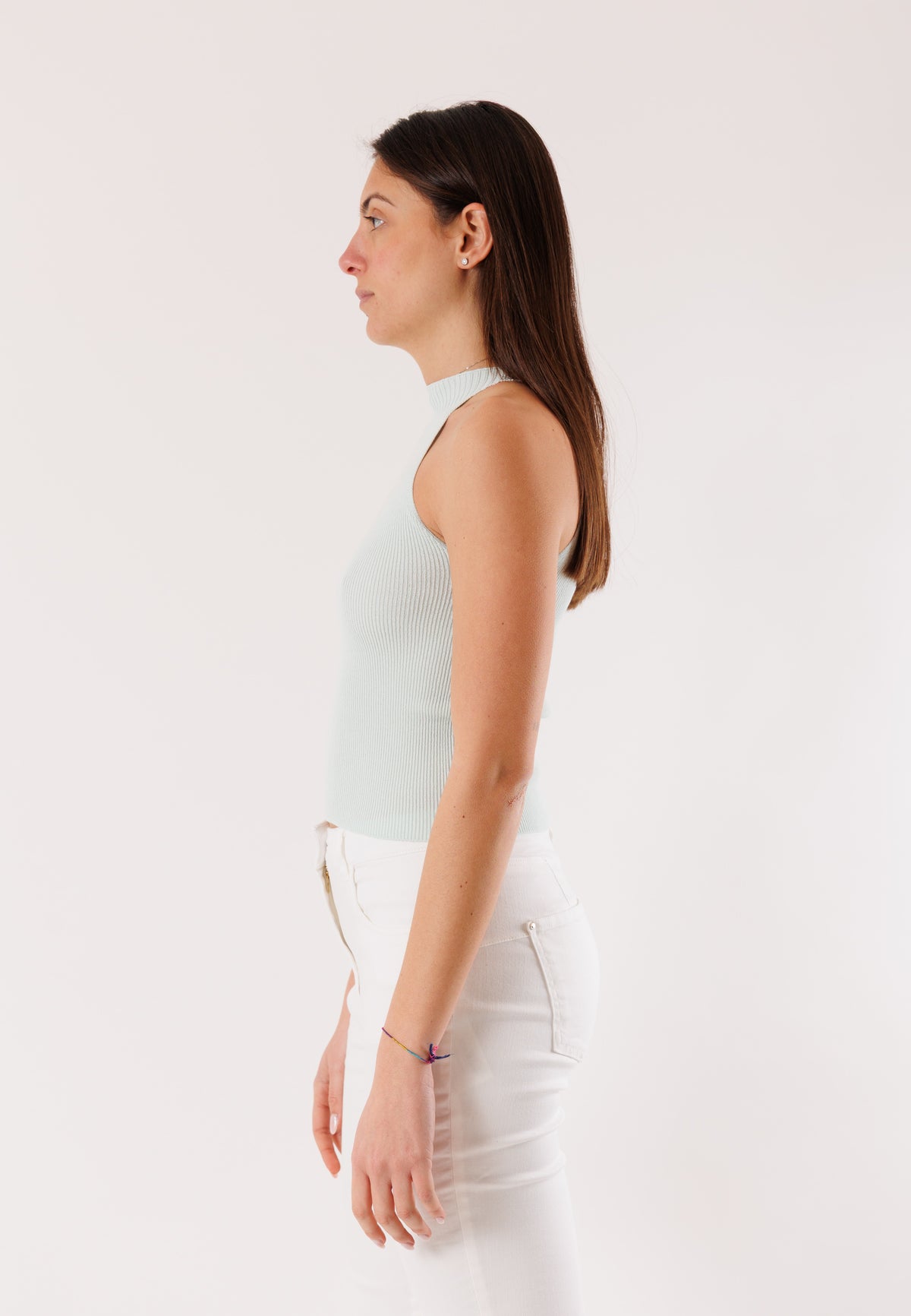 Top aderente in maglia leggera 3M1503C