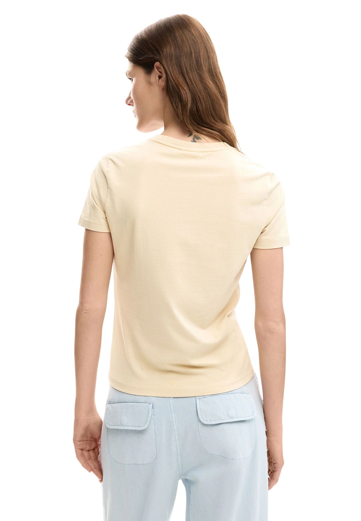 T-shirt con stampa fiore 26SWTK03