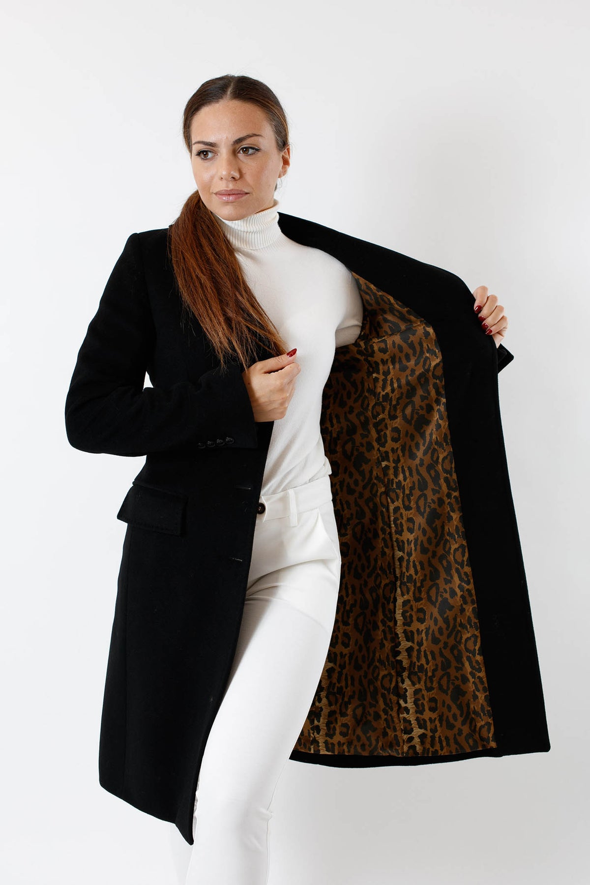CAPPOTTO LUNGO 100% LANA  C14-100