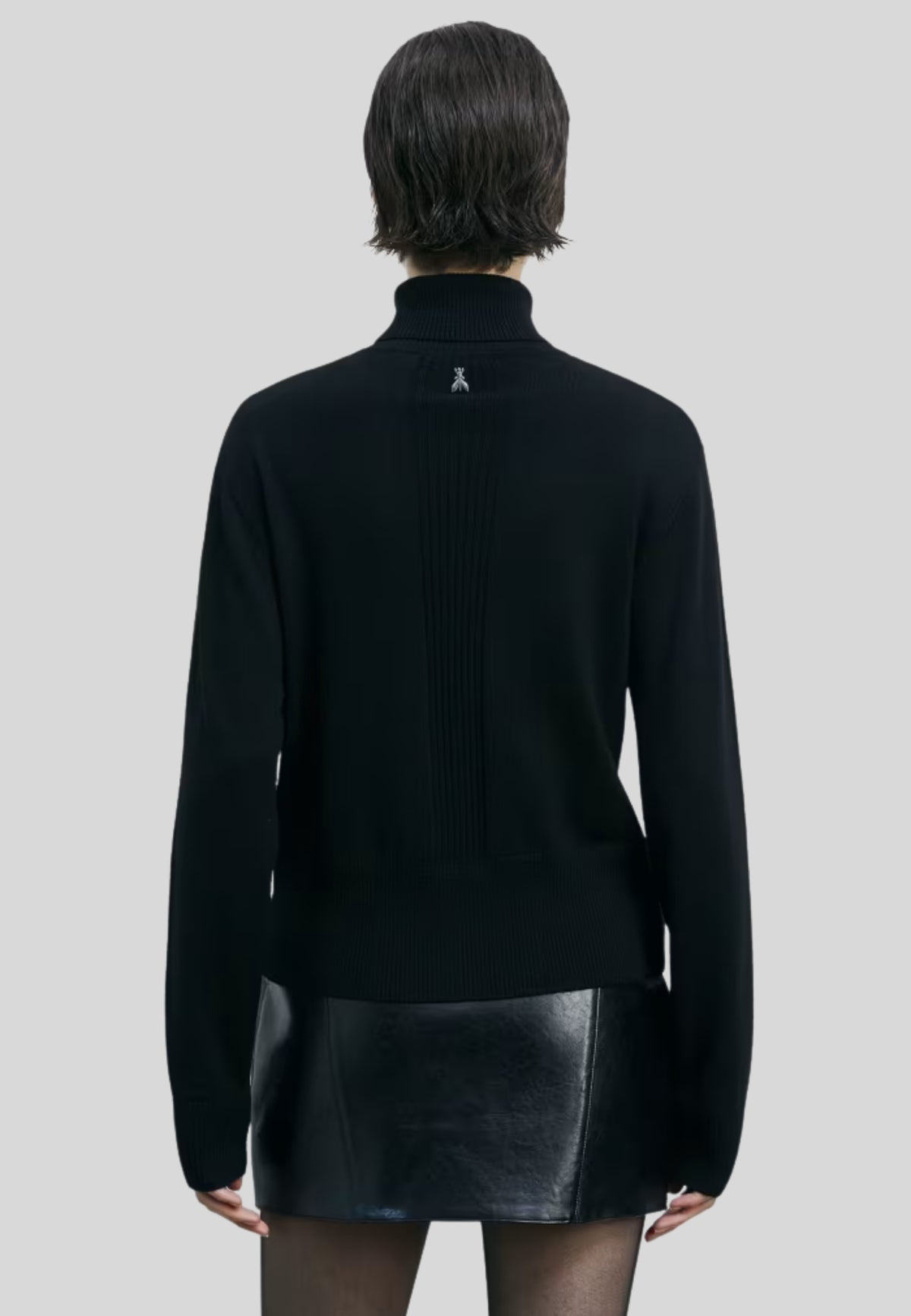 Maglione lana collo alto elegante 2K0340
