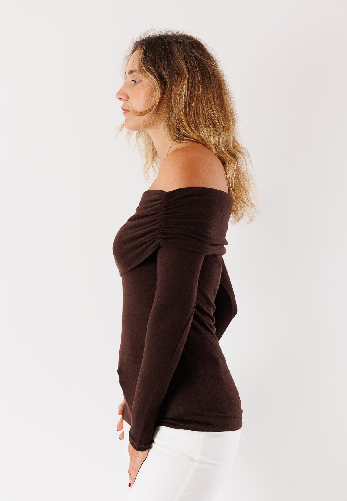Maglia maniche lunghe scollo a barca MR5000C